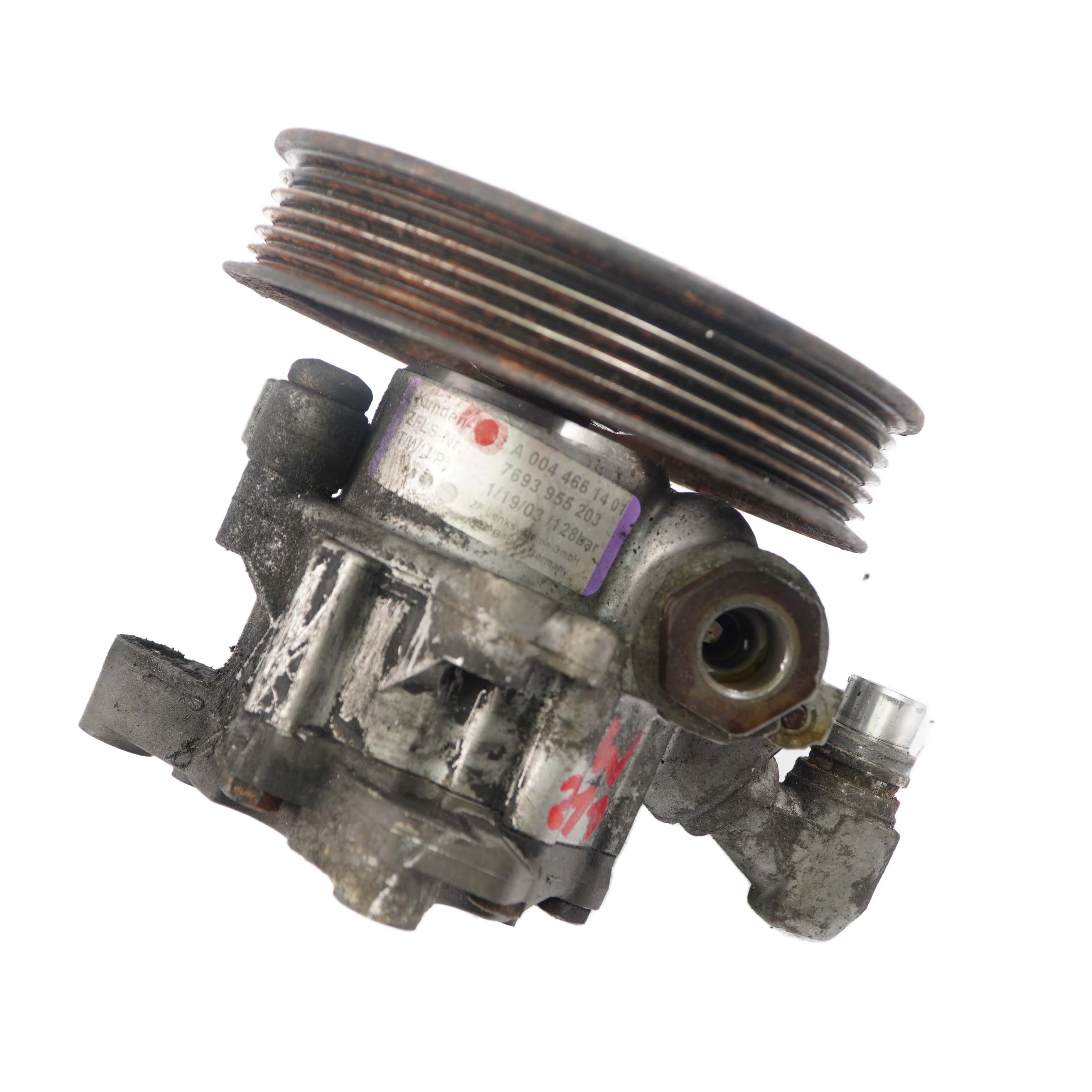 Mercedes W211 M112 Servolenkungpumpe Pumpe Benzin A0044661401