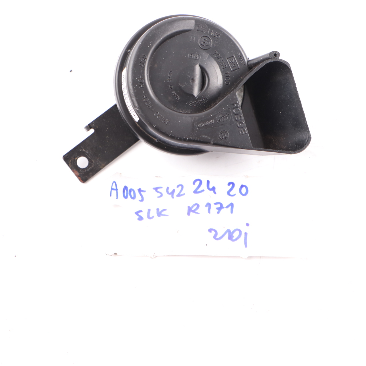 Mercedes SLK R171 Hupensignal Fanfare Hochton Tonhöhe Sirene 510 Hz A0055422420