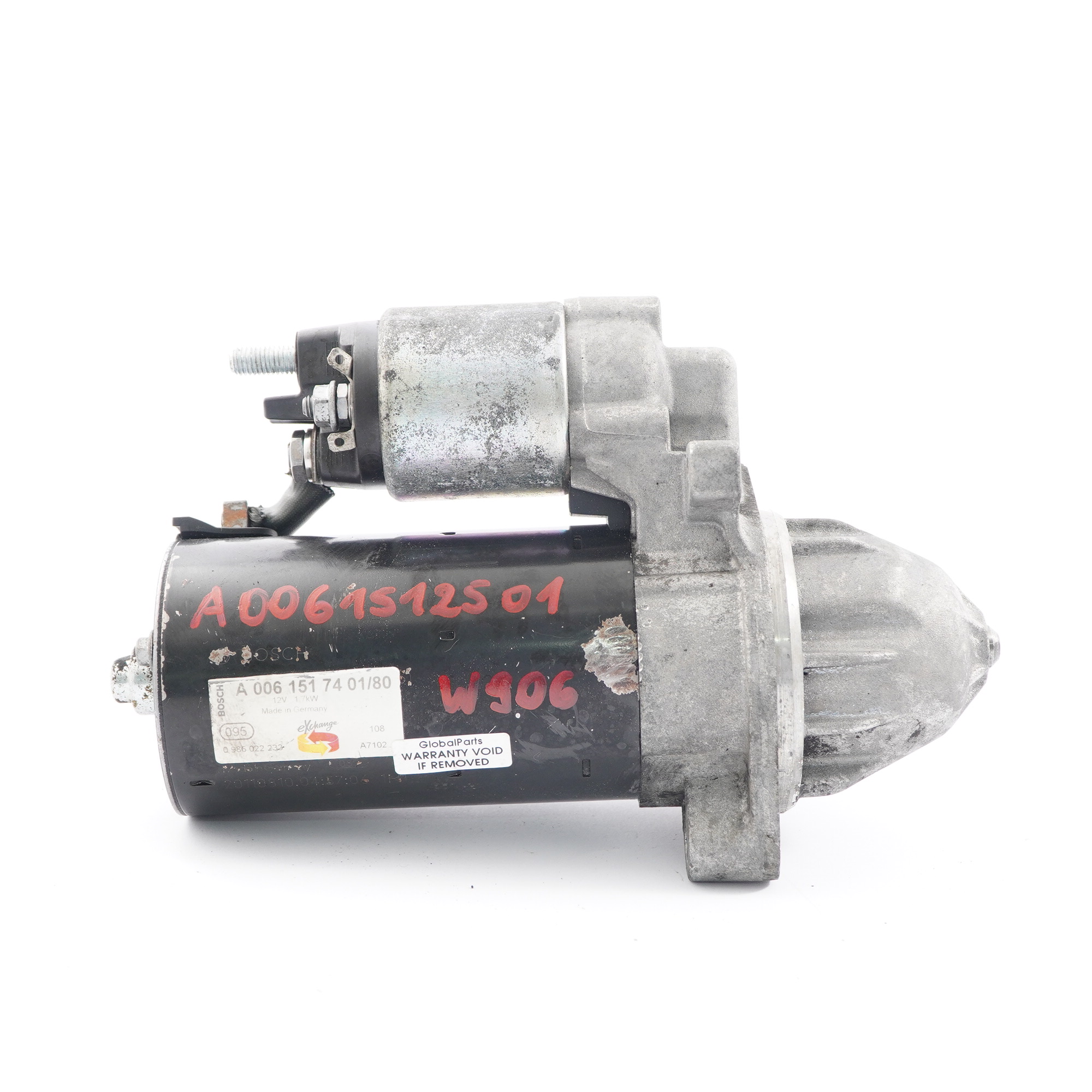 Mercedes-Benz C-Klasse W203 W204 Benzin Anlasser Motor A0061512501