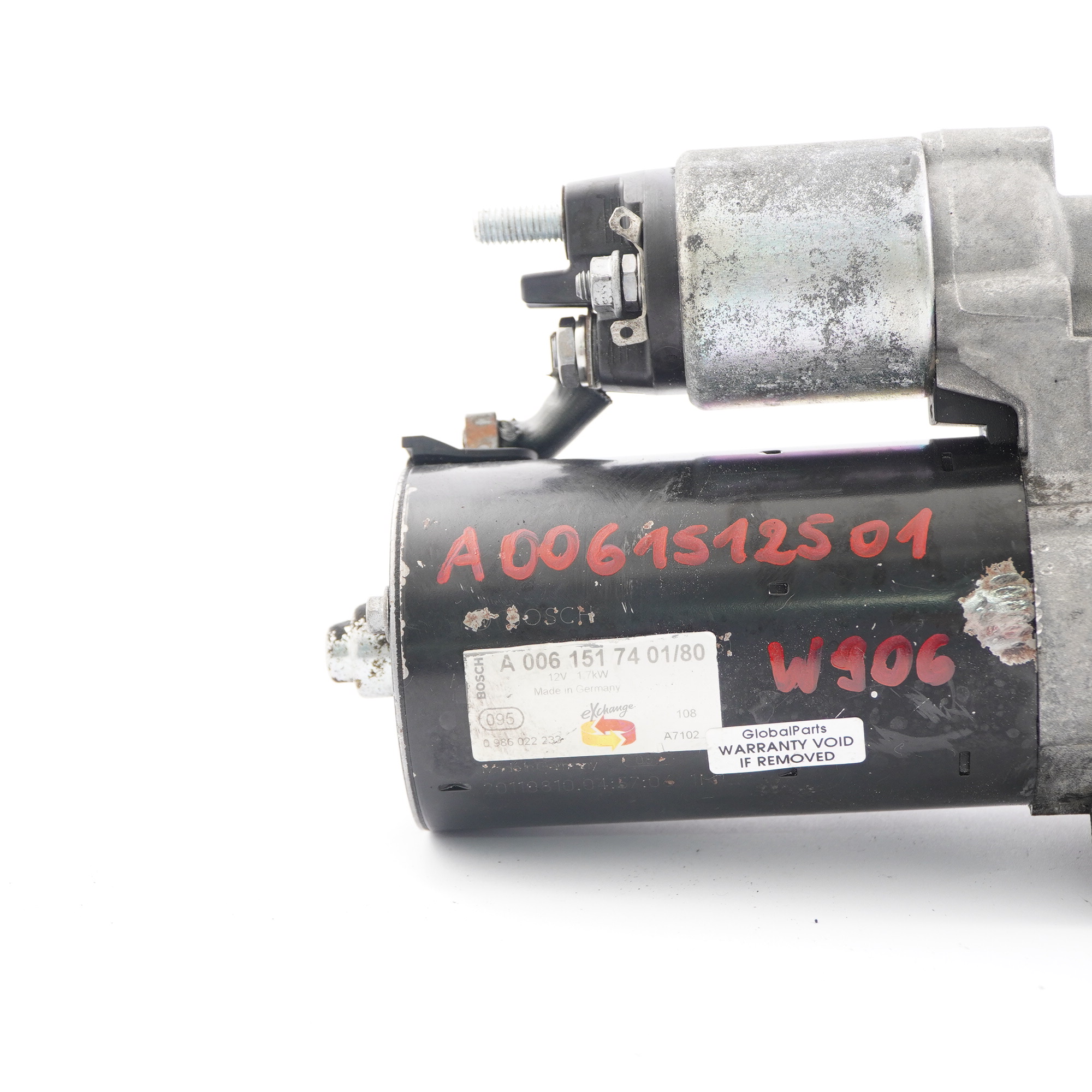 Mercedes-Benz C-Klasse W203 W204 Benzin Anlasser Motor A0061512501