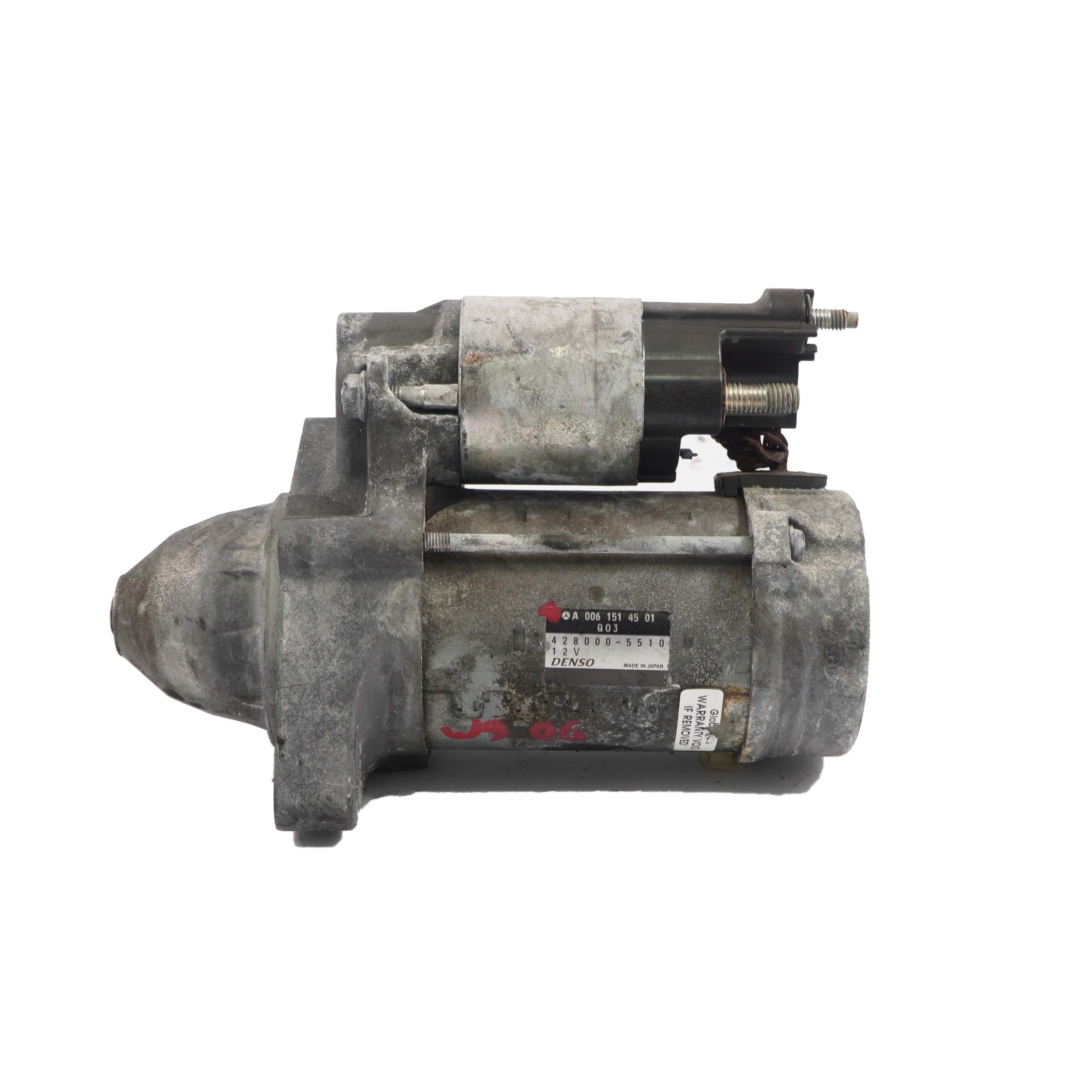 Mercedes W204 W212 Sprinter W906 Anlasser Diesel Motor A0061514501