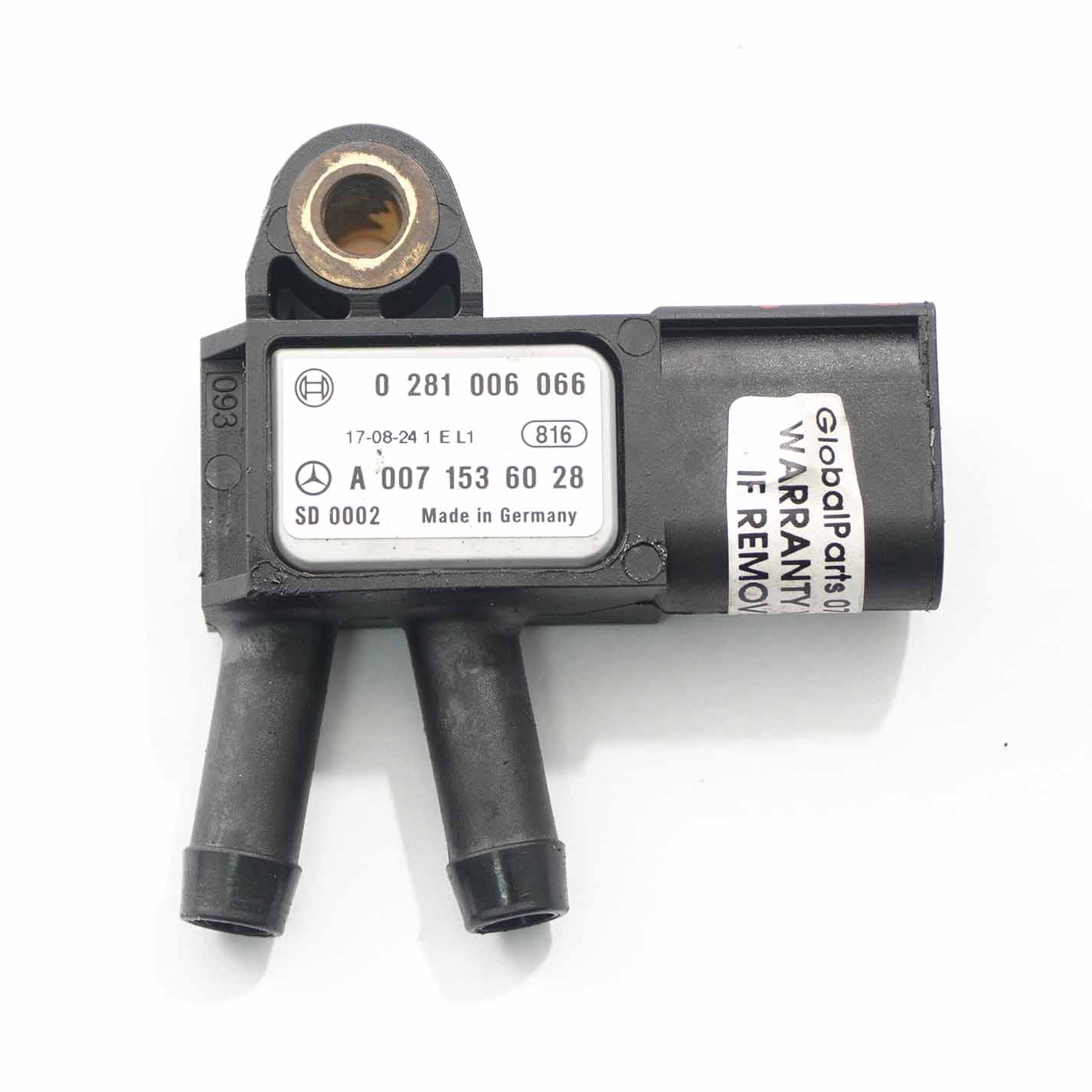 Mercedes W176 W246 OM651 Diesel Abgasdruck sensor DPF A0071536028