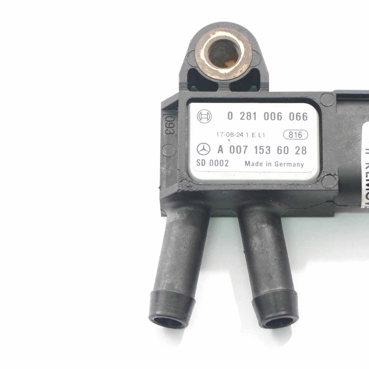 Mercedes W176 W246 OM651 Diesel Abgasdruck sensor DPF A0071536028