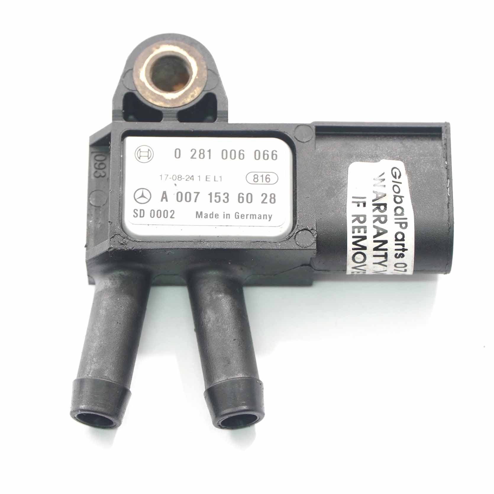 Mercedes W176 W246 OM651 Diesel Abgasdruck sensor DPF A0071536028