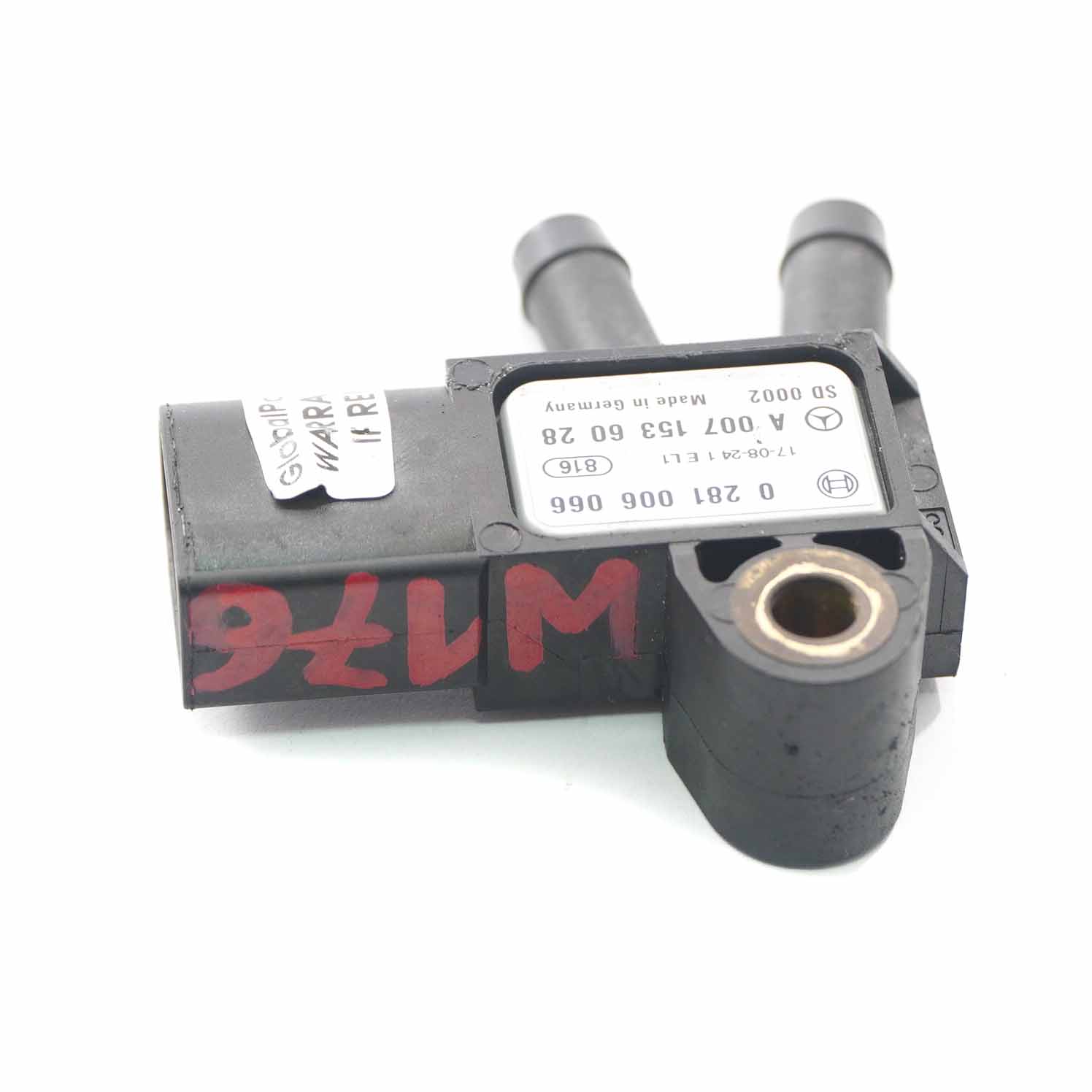 Mercedes W176 W246 OM651 Diesel Abgasdruck sensor DPF A0071536028