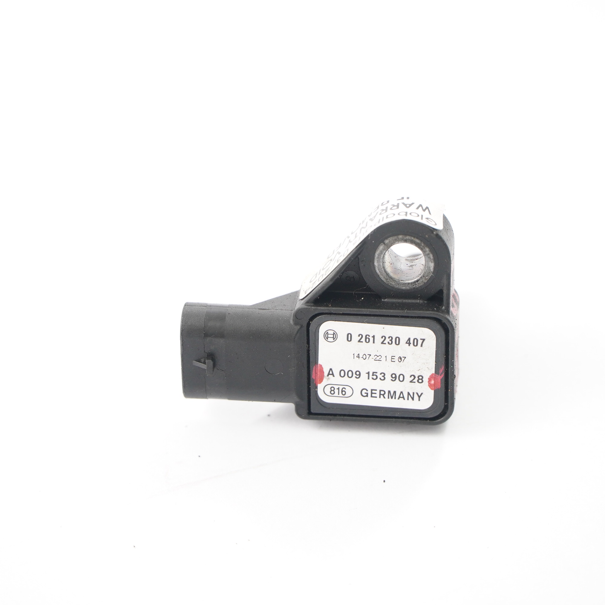 Mercedes W176 W246 Motor Ladedruck MAP Sensor Ladeluft Sensor A0091539028