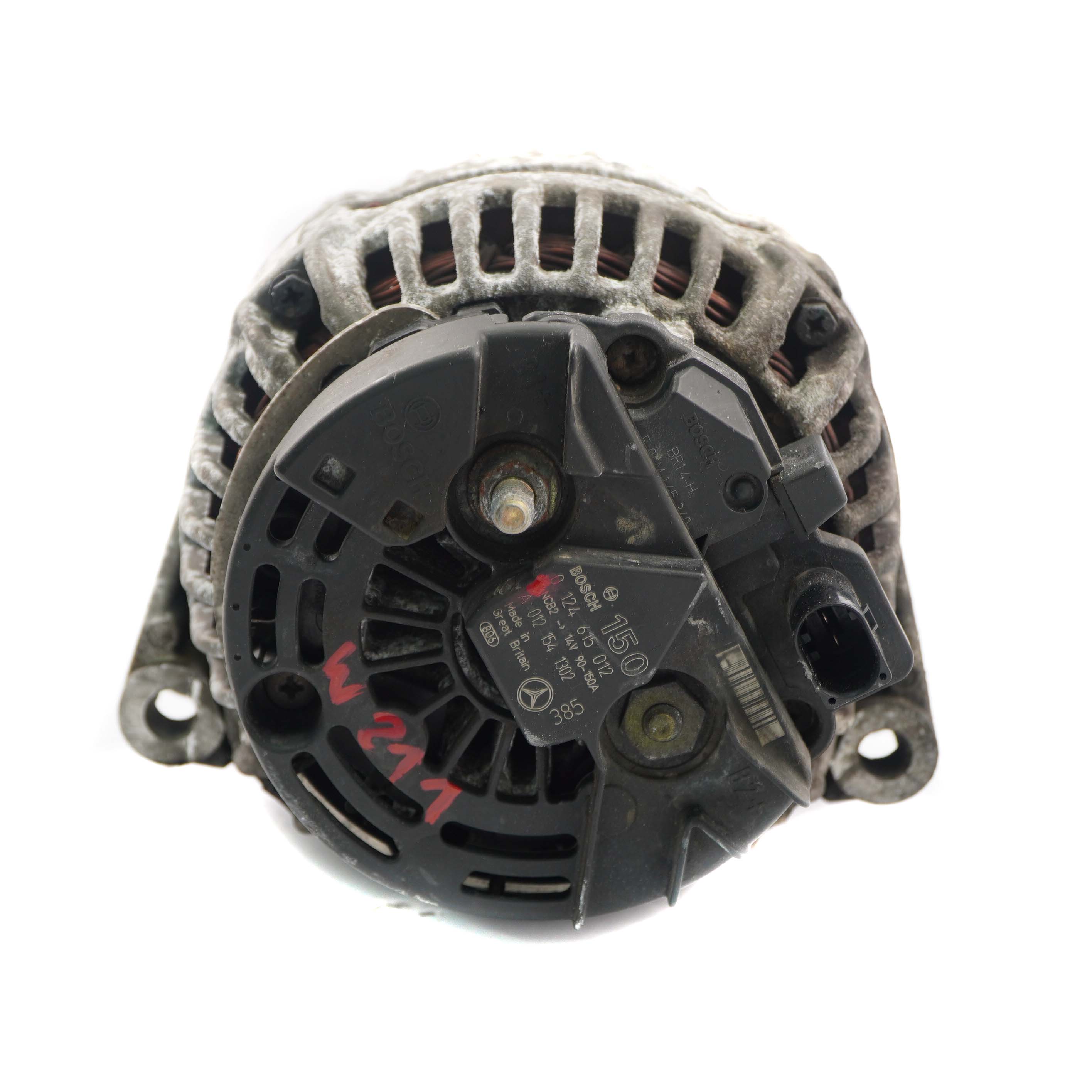 Mercedes C E W211 W220 M112 Alternator Generator Bosch 150A A0121541302