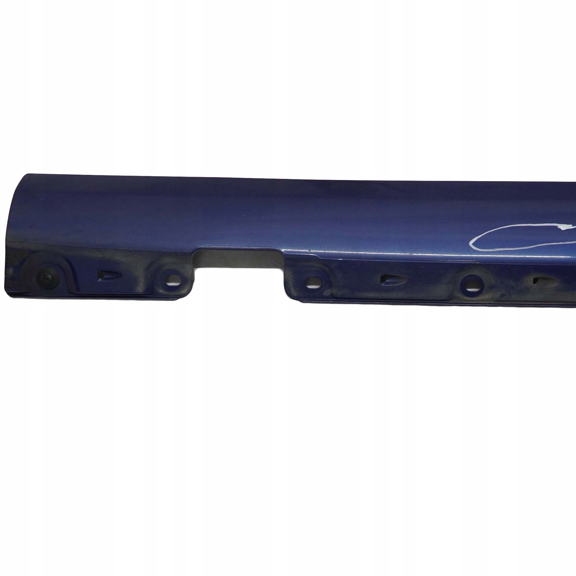 Mercedes-Benz W203 Door Sill Side Cover Skirt Left N/S Jaspisblau Blue - 345