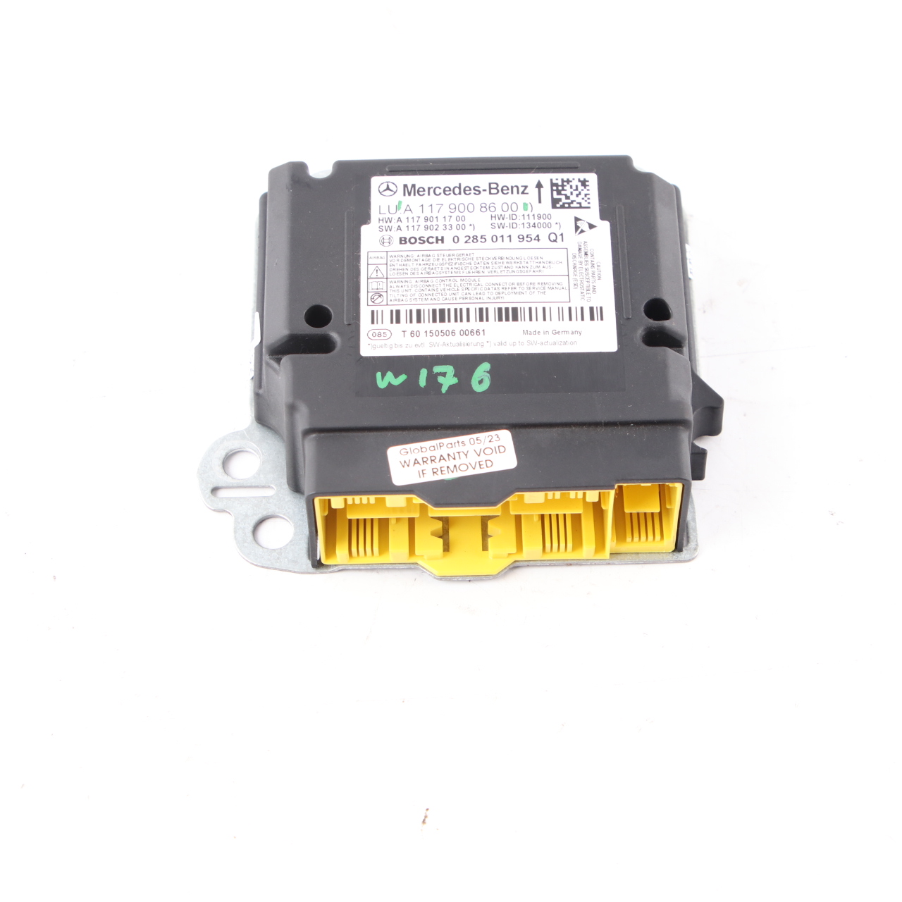 Airbag Modul Mercedes V176 Airbag SRS Steuergerät ECU A1179008600