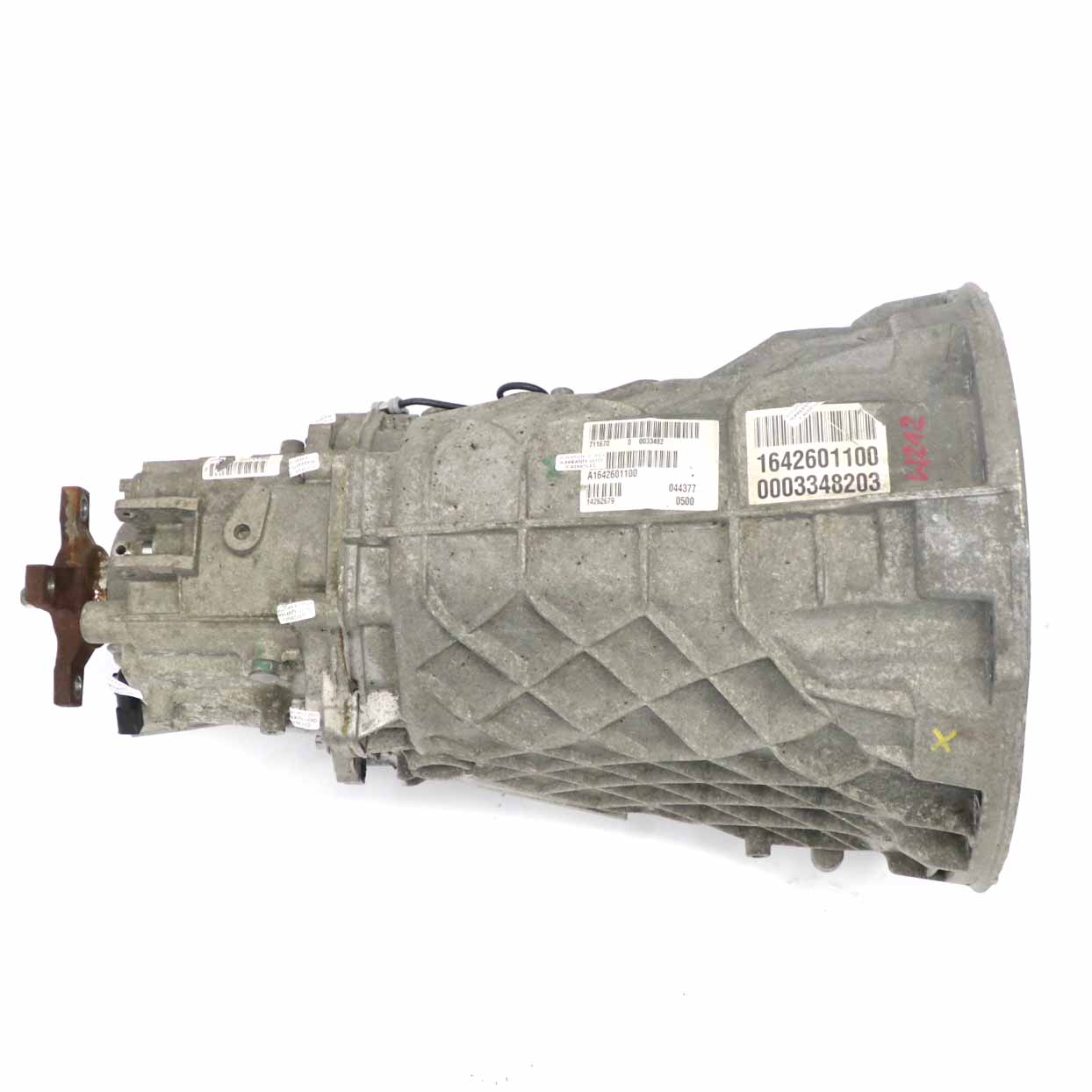 Mercedes W204 W212 C250 CDI Schalt getriebe 6 Gang 711670 A1642601100 GARANTIE