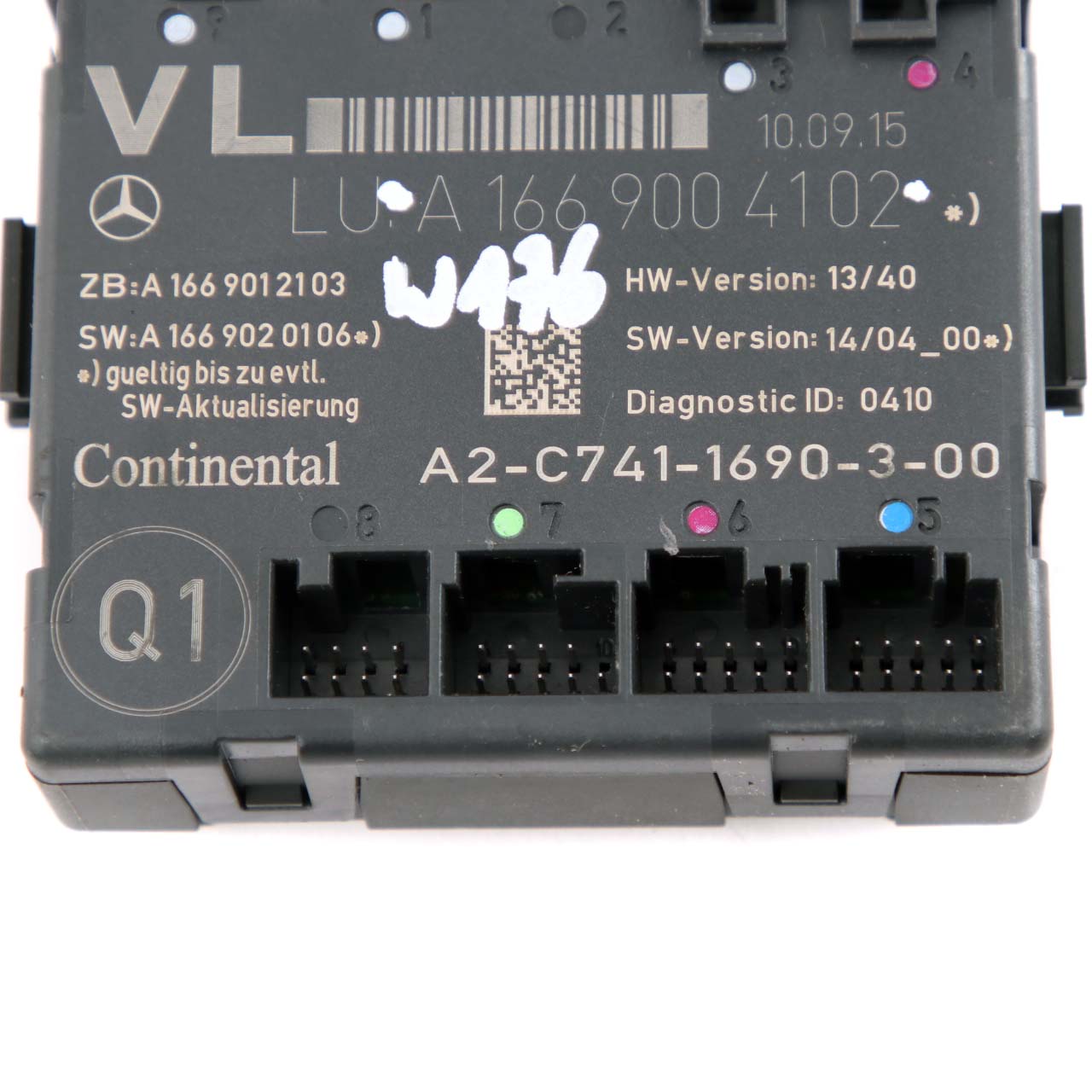 Mercedes W176 W246 Tür vorne links Steuergerät Modul ECU A1669004102