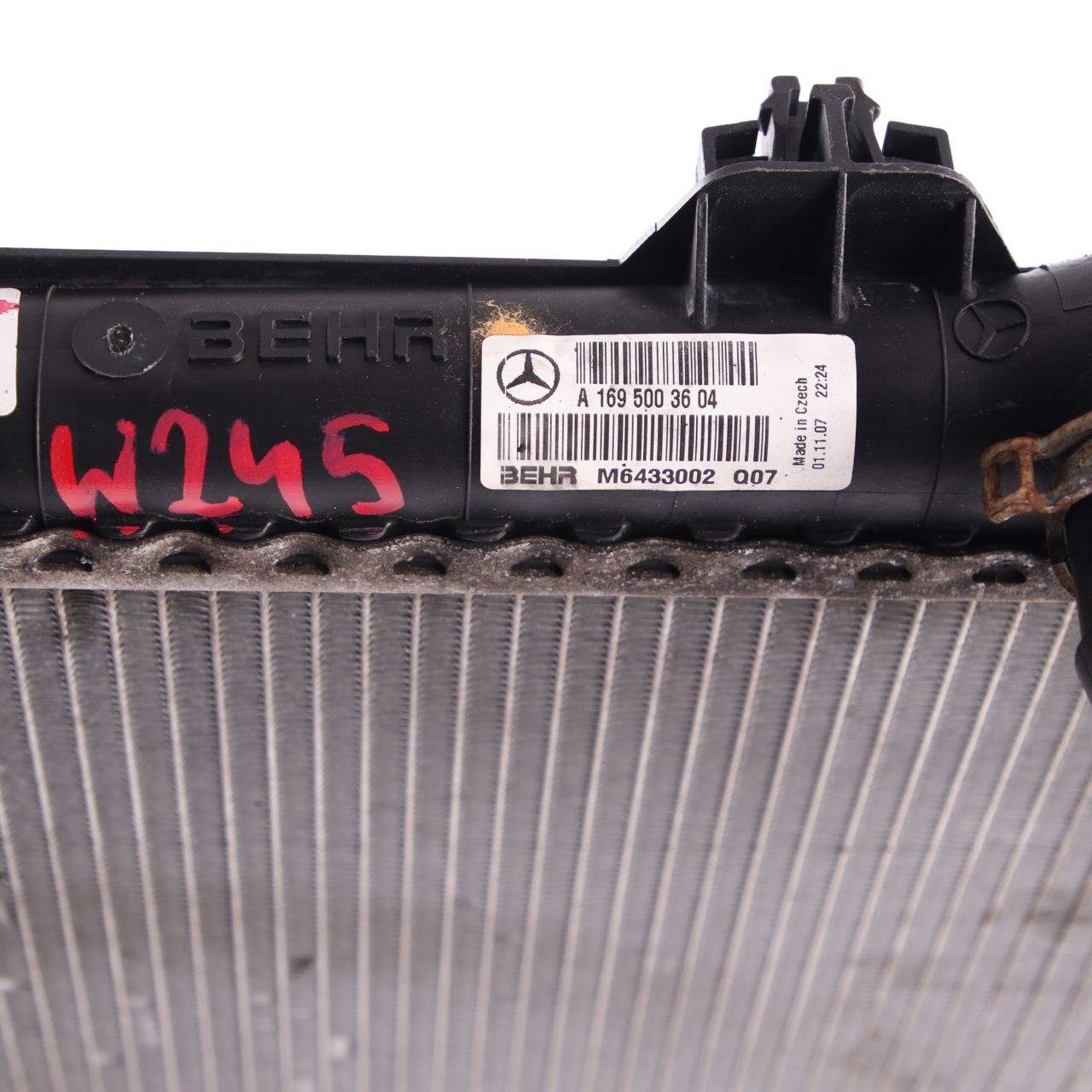 Mercedes W169 W245 Kühlmittel Kühler Klimaanlage Wasserkühlung A1695002103