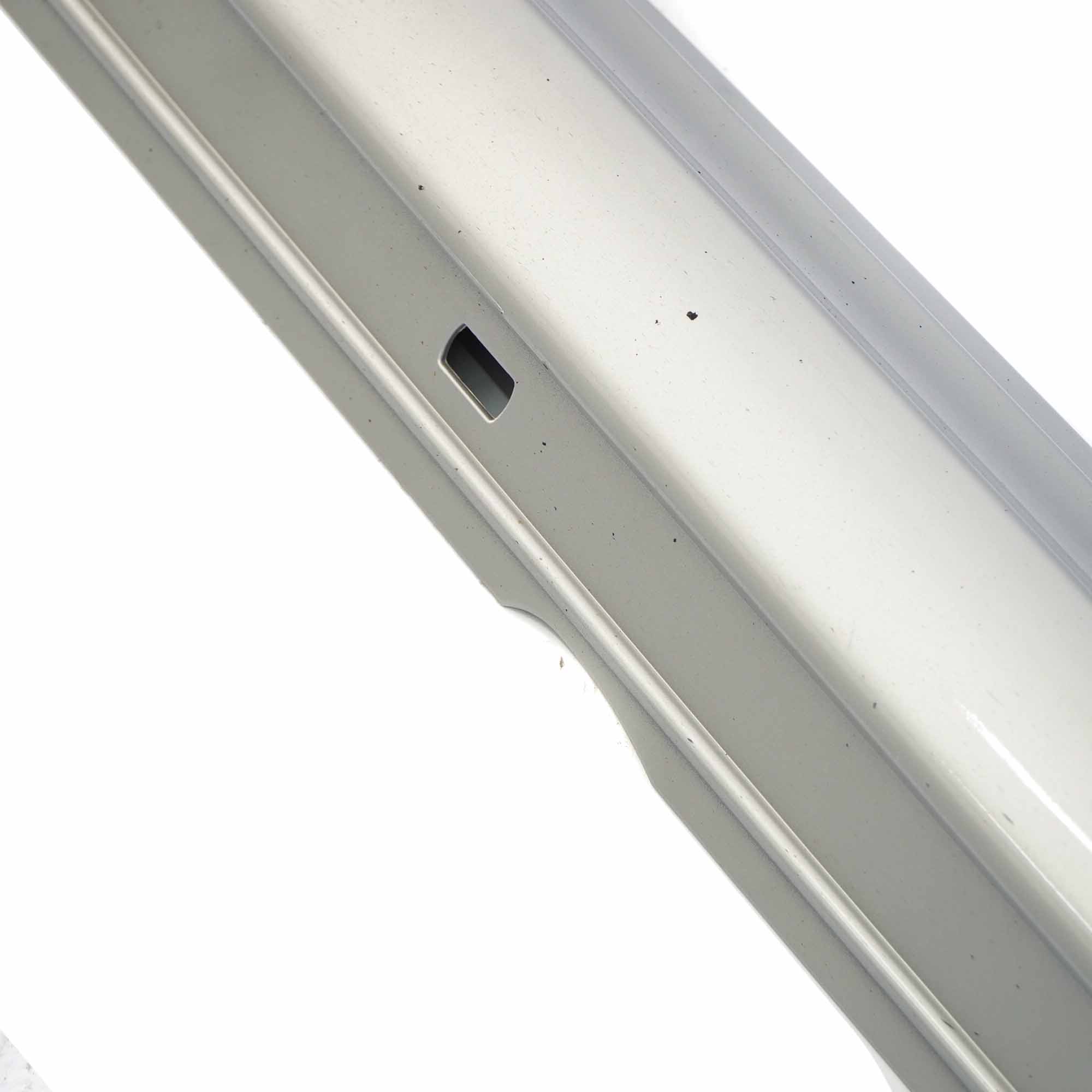 Mercedes W169 Side Skirt Door Sill Cover Left N/S Polar Silver Metallic - 761