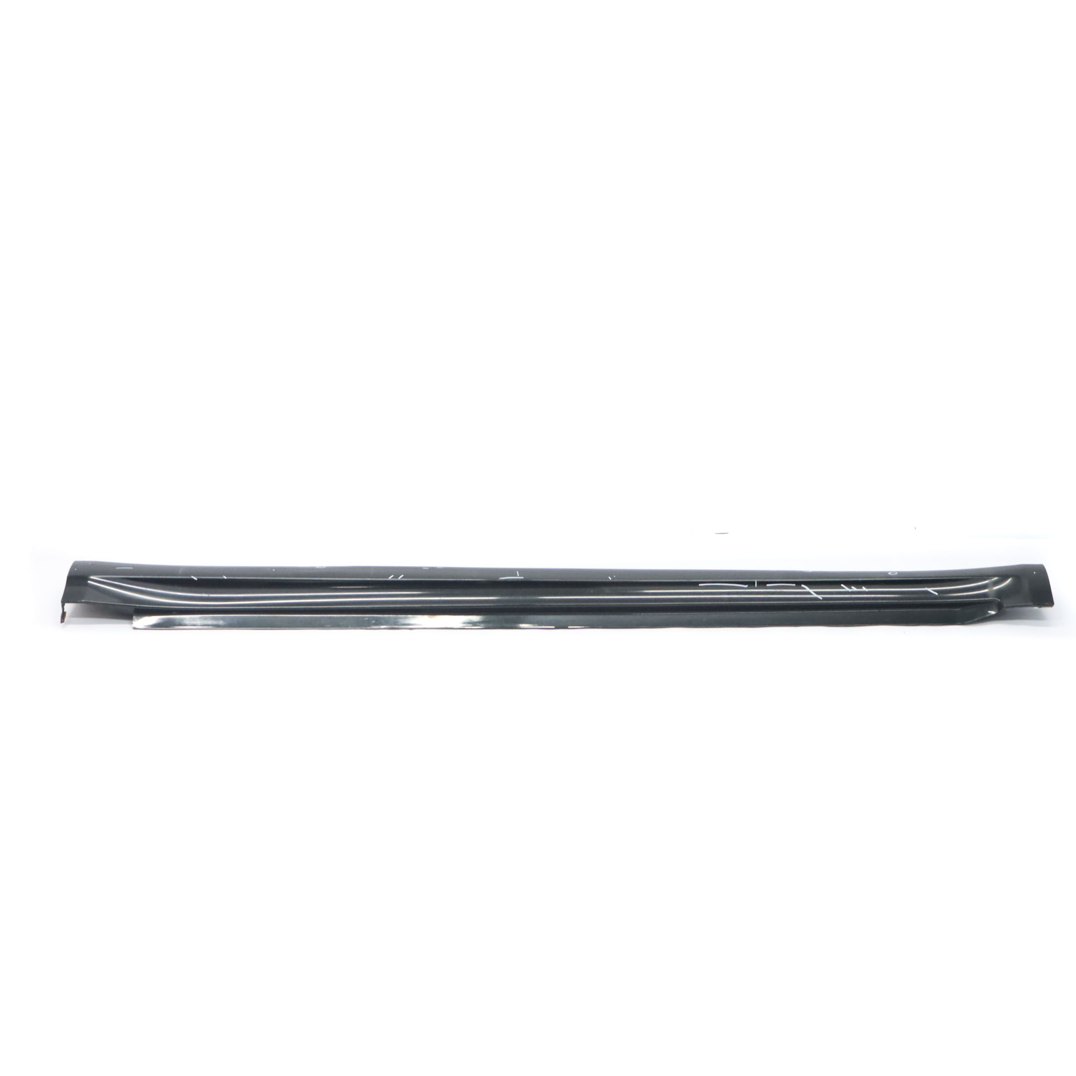 Mercedes W169 Side Skirt Door Sill Cover Left N/S Tropical Black Metallic - 160