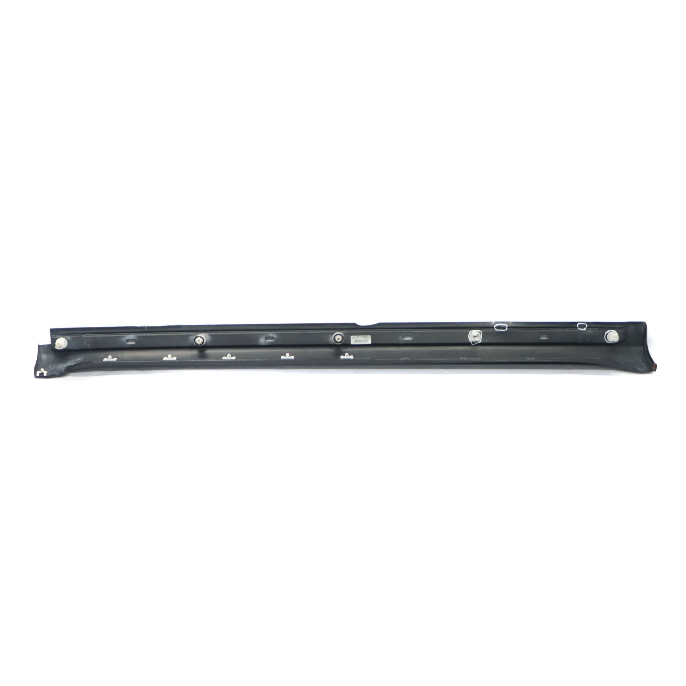 Mercedes W169 Side Skirt Door Sill Cover Left N/S Tropical Black Metallic - 160