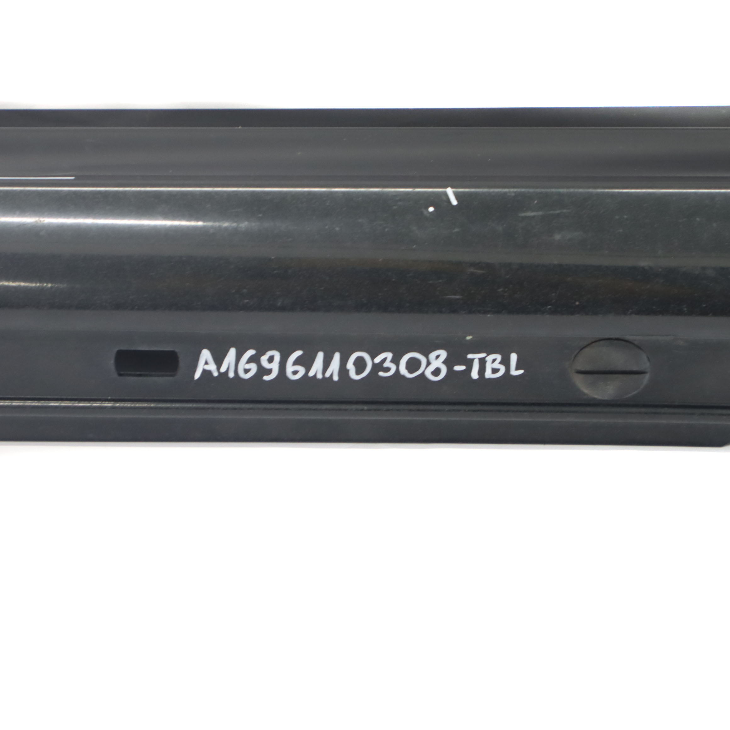 Mercedes W169 Side Skirt Door Sill Cover Left N/S Tropical Black Metallic - 160