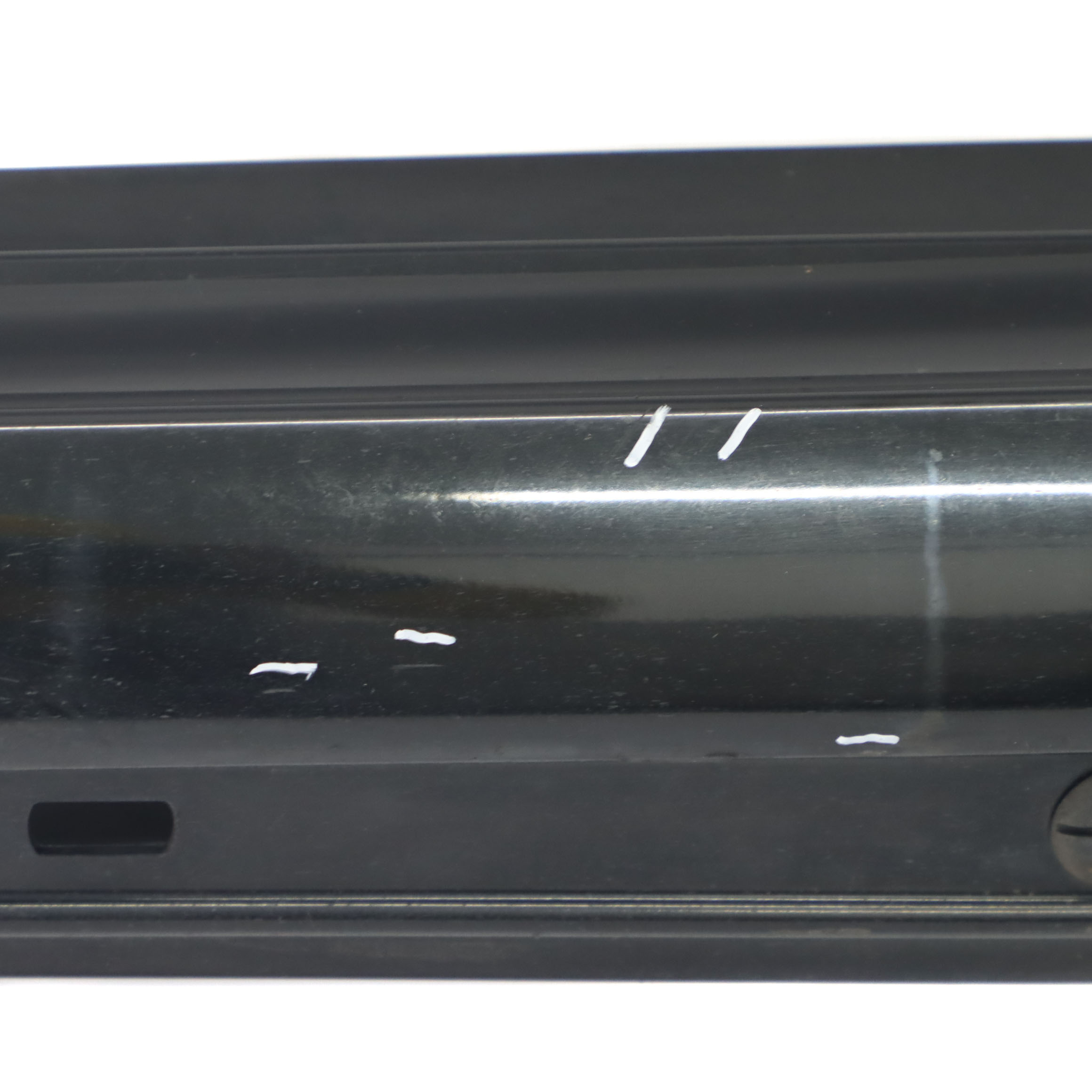 Mercedes W169 Side Skirt Door Sill Cover Left N/S Tropical Black Metallic - 160