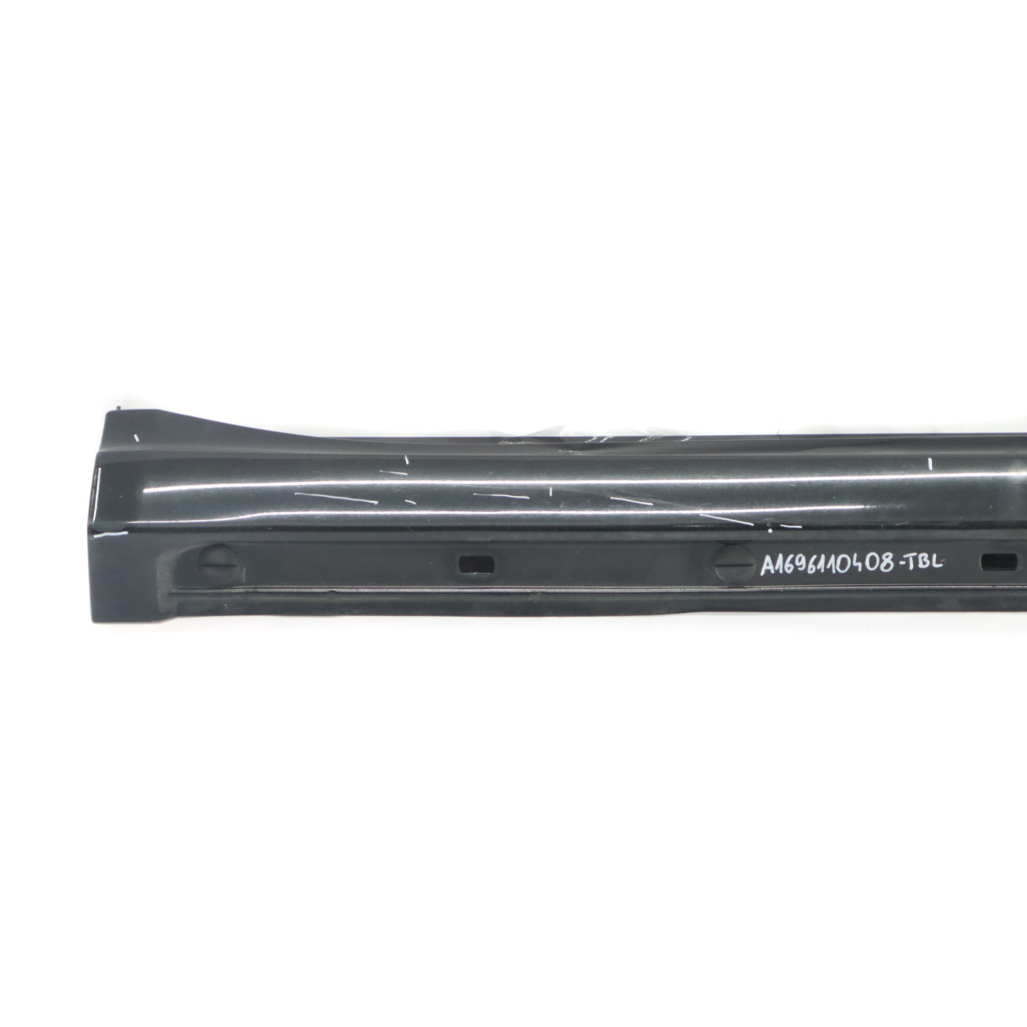 Mercedes W169 Side Skirt Door Sill Cover Right O/S Tropical Black Metallic - 160