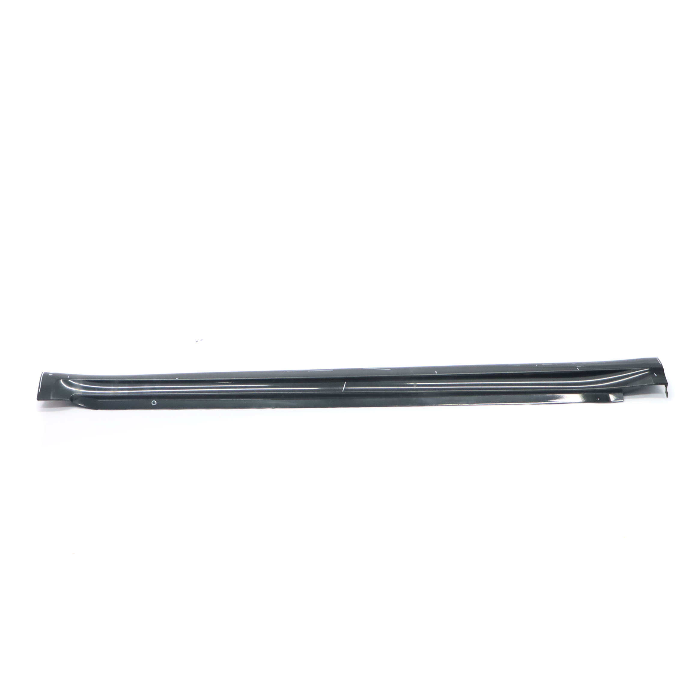 Mercedes W169 Side Skirt Door Sill Cover Right O/S Tropical Black Metallic - 160