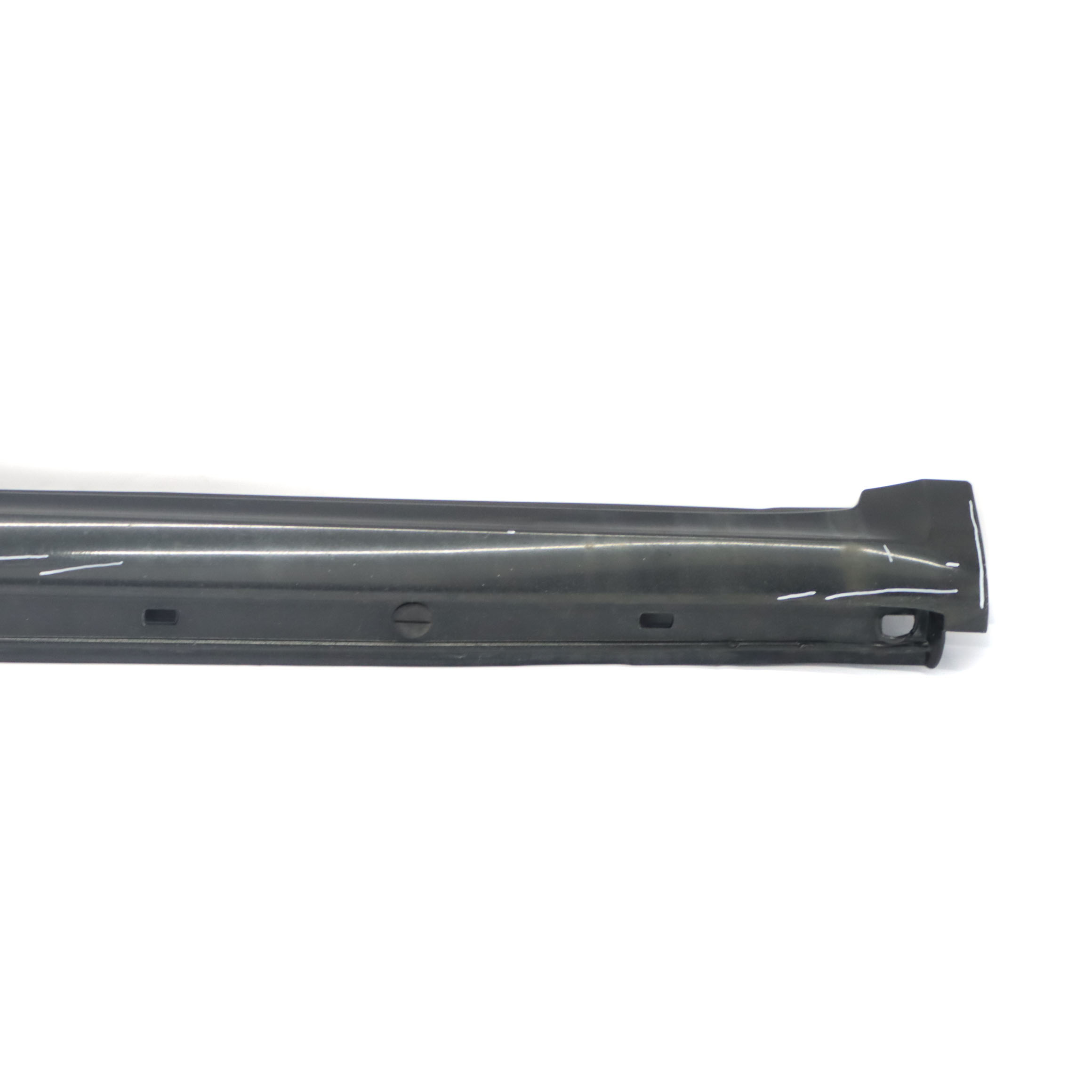 Mercedes W169 Side Skirt Door Sill Cover Right O/S Tropical Black Metallic - 160