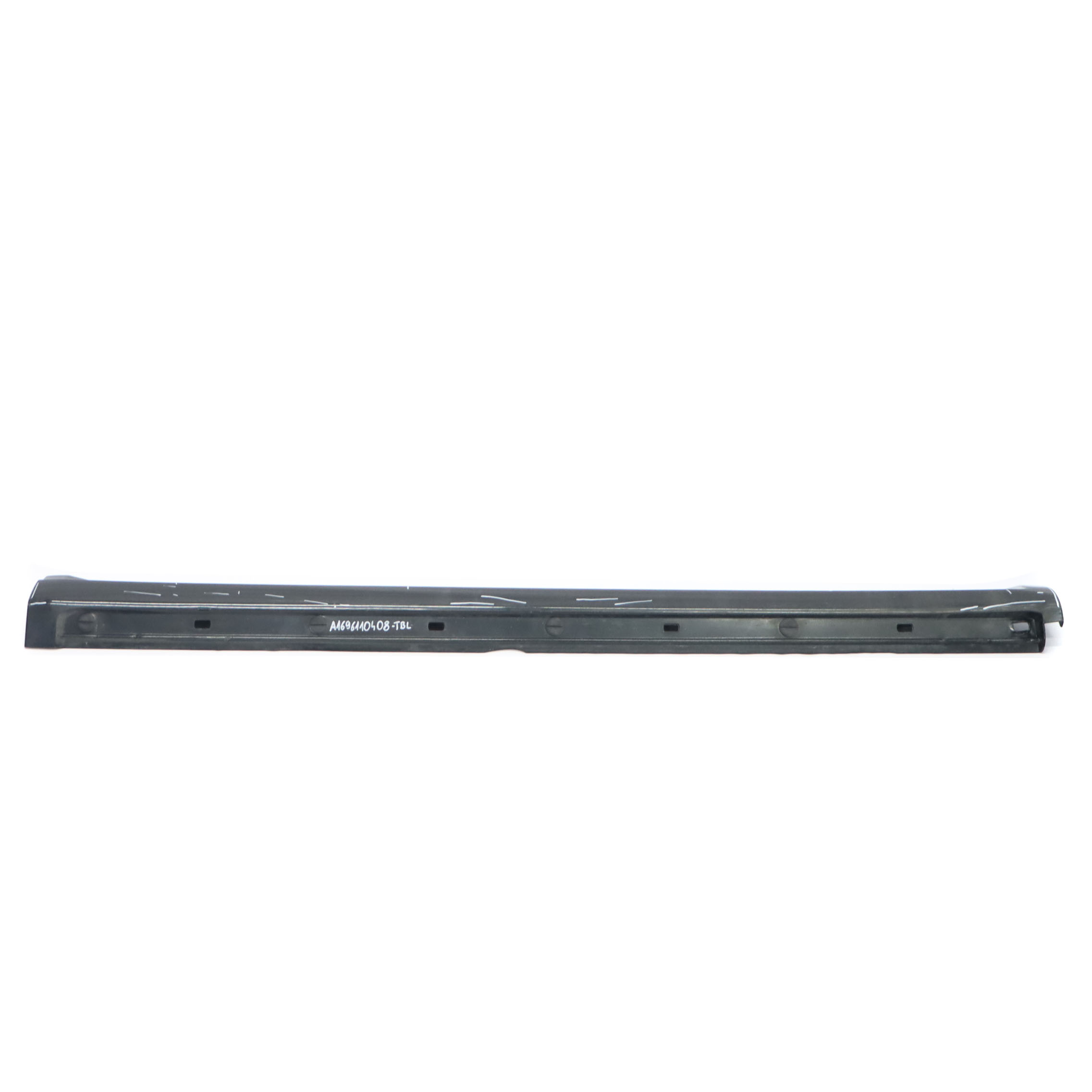 Mercedes W169 Side Skirt Door Sill Cover Right O/S Tropical Black Metallic - 160