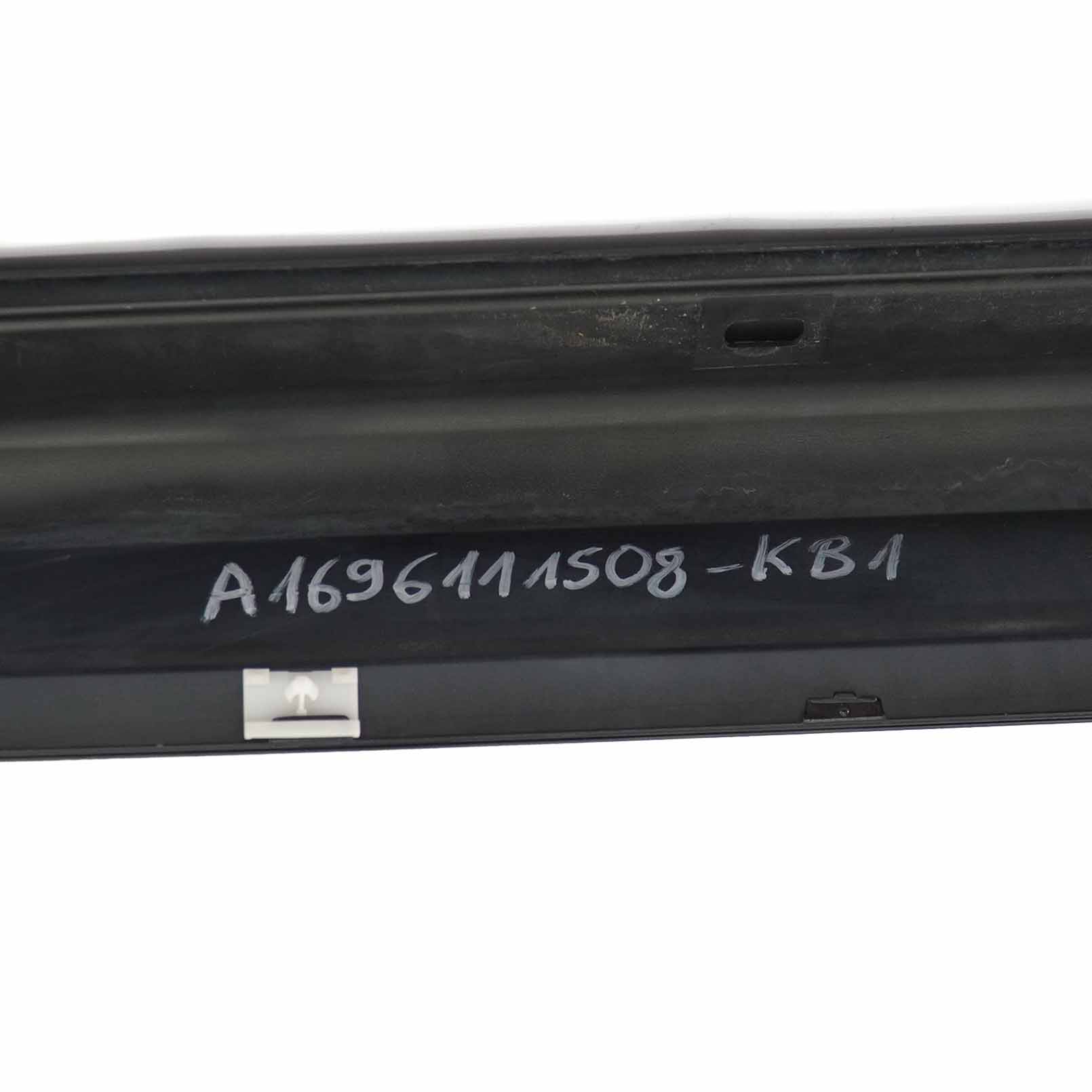 Mercedes W245 Side Skirt Trim Door Sill Cover Left N/S Cosmic Black Metallic 191