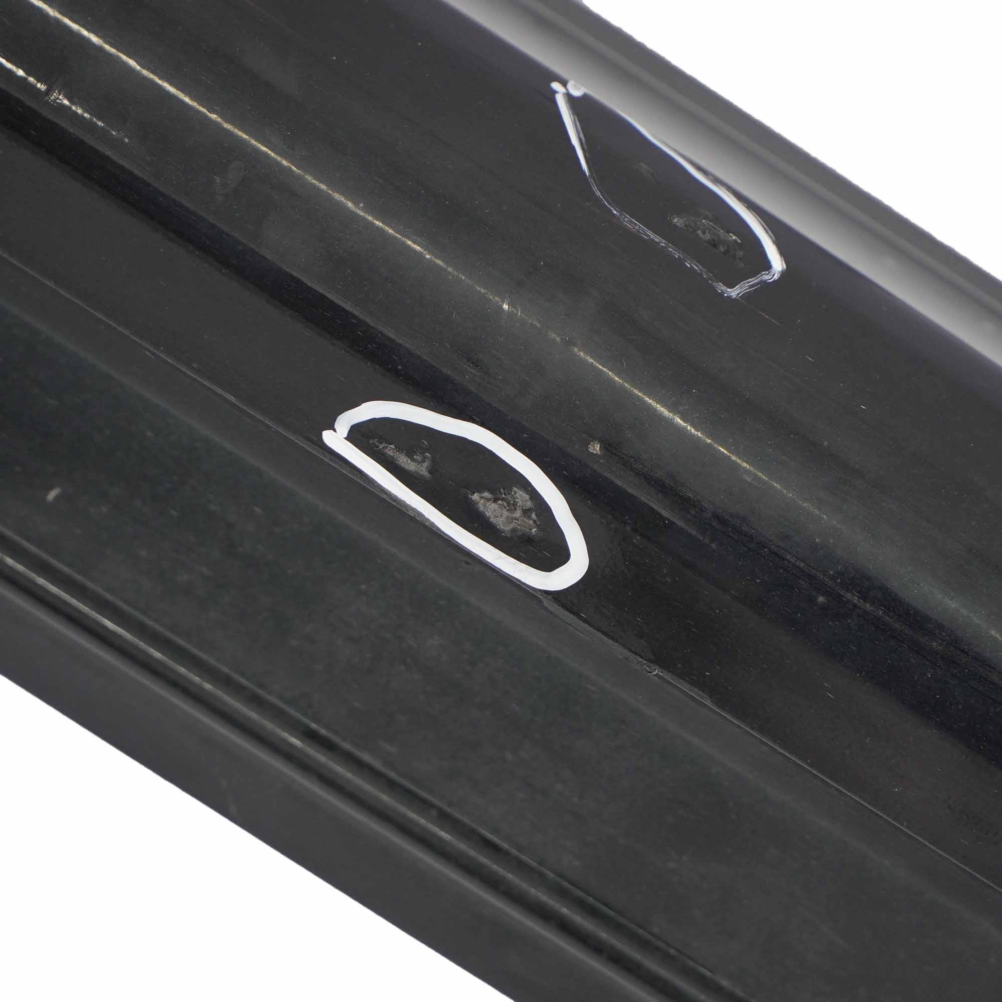 Mercedes W245 Side Skirt Door Sill Cover Right O/S Cosmic Black Metallic - 191