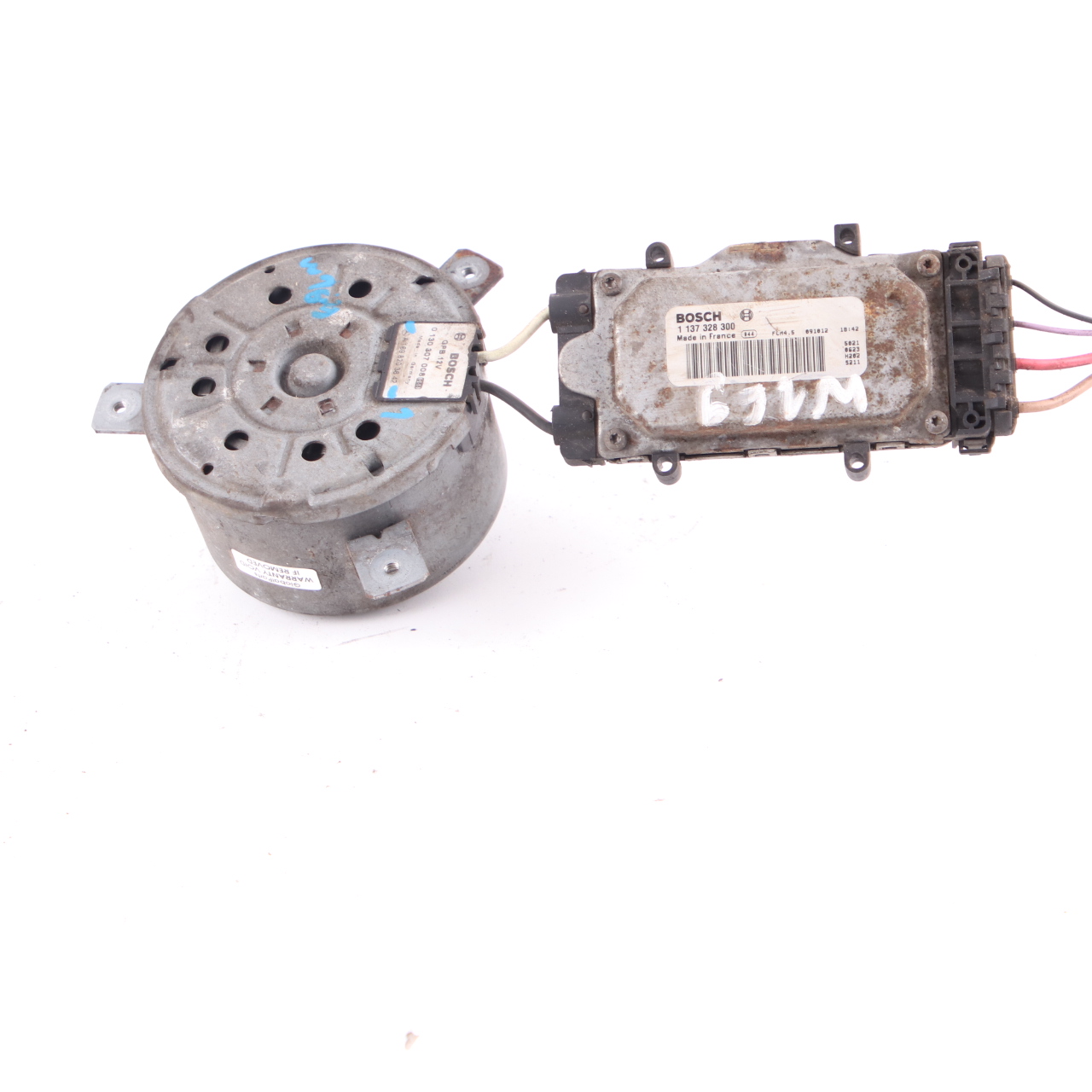 Lüftermotor Mercedes W169 W245 Motorkühlung Kühler Steuerung Modul A1698203642