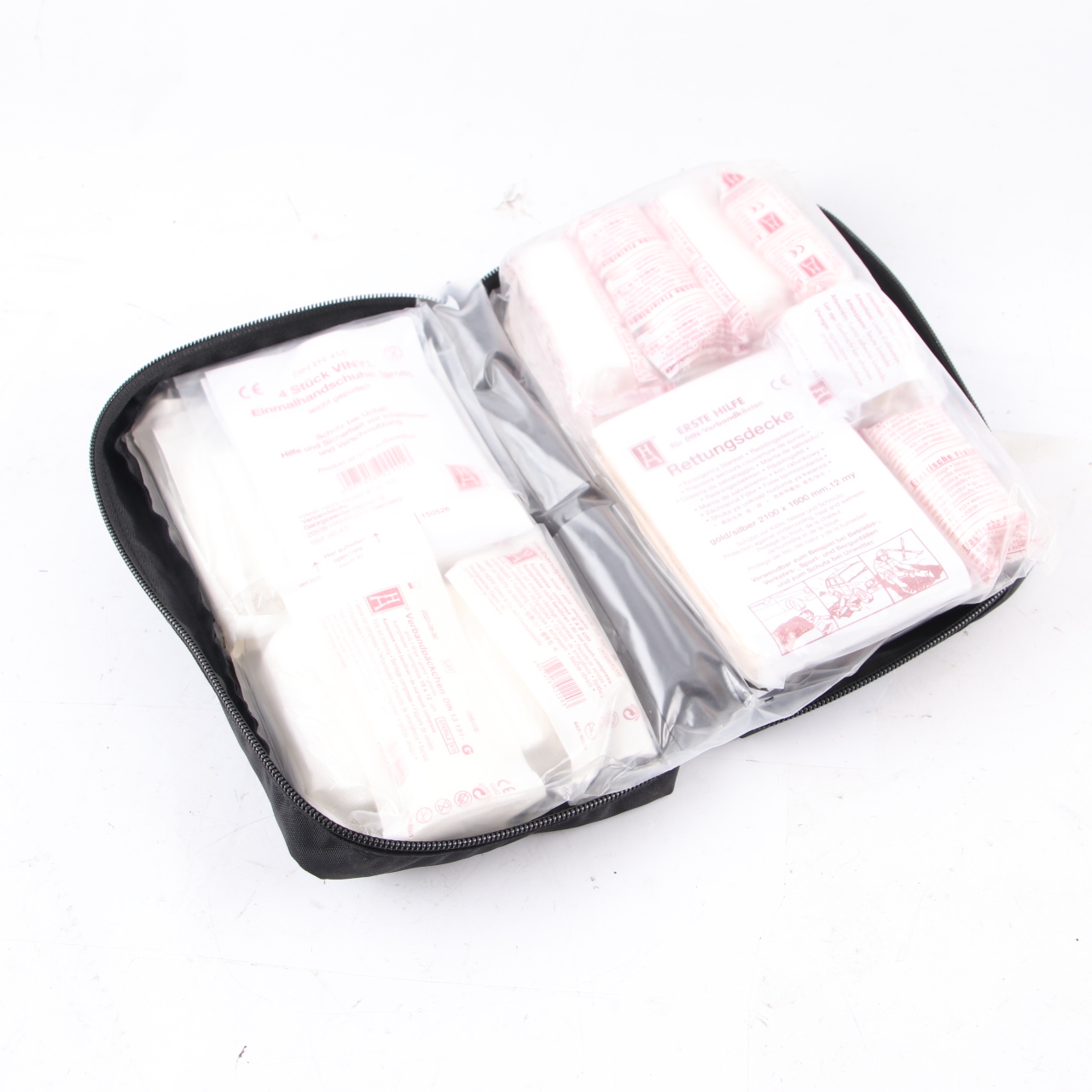 First Aid Mercedes W169 W203 W212 Emergency Medical Kit Pouch Box A1698600150