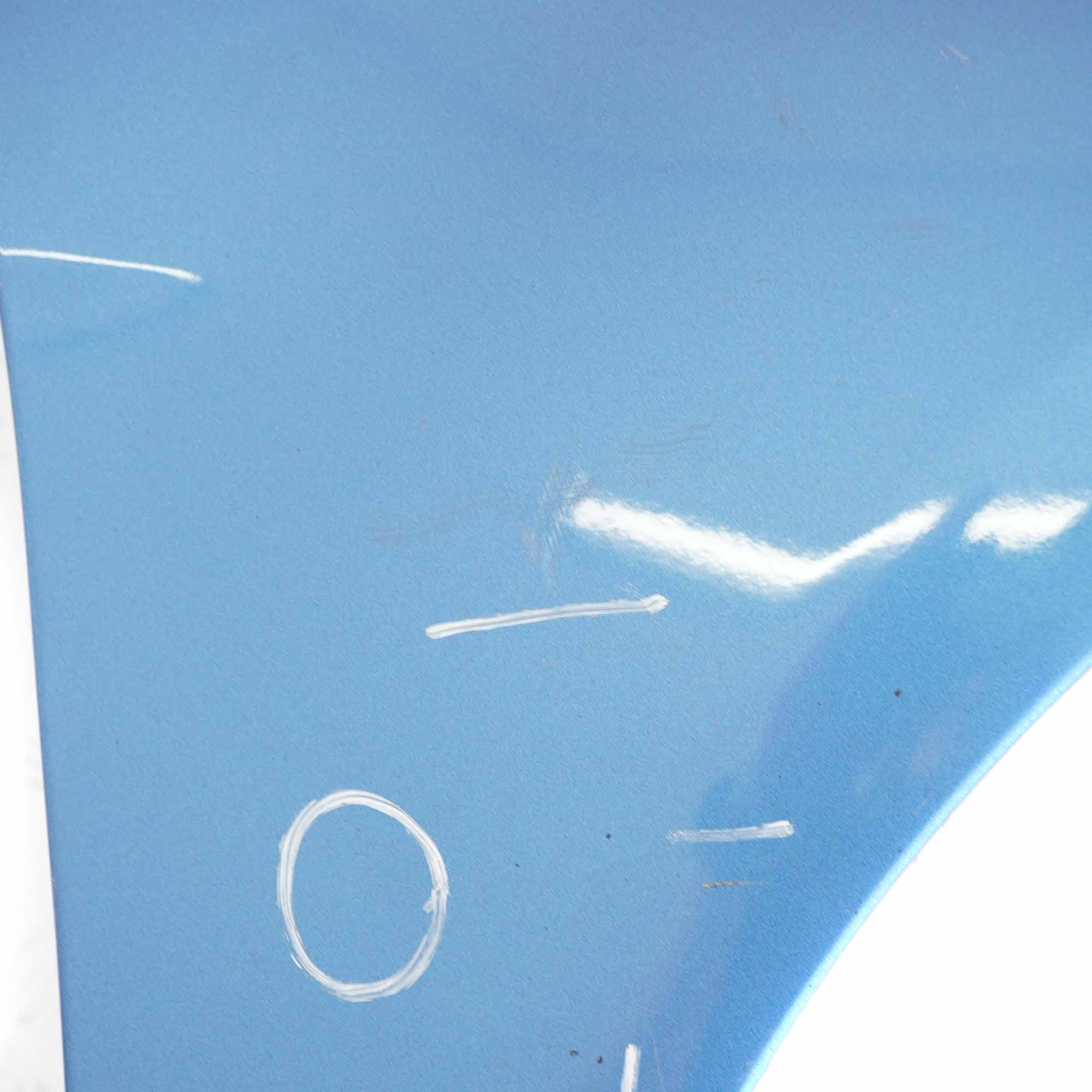 Mercedes W169 Seitenkotflügel vorne rechts Fender Cover Mistral Blau - 955