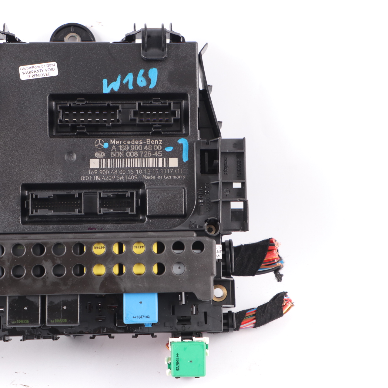 Mercedes W169 W245 SAM Steuermodul ECU Sicherungskasten A1699004800