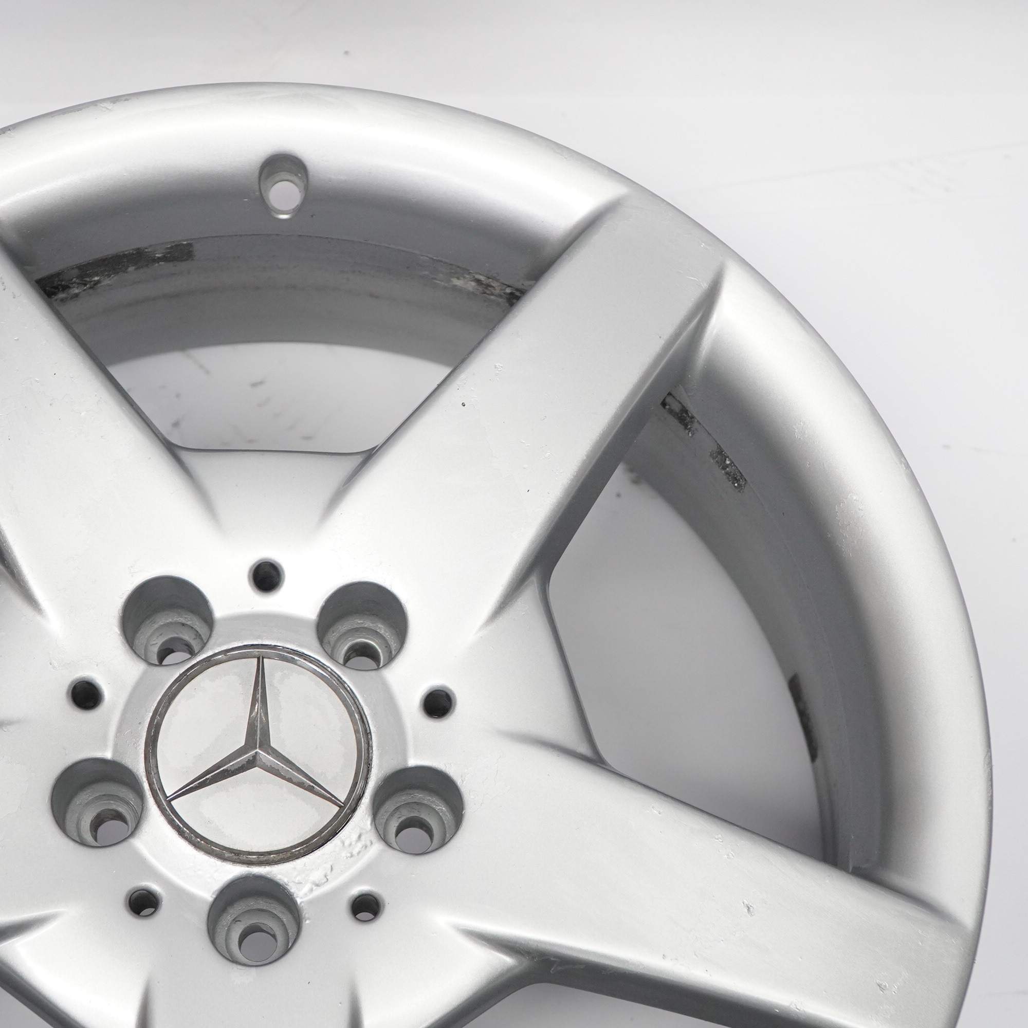 Mercedes R171 AMG Leicht metall felge vorne Silber 18" 7,5J ET:37 A1714011602