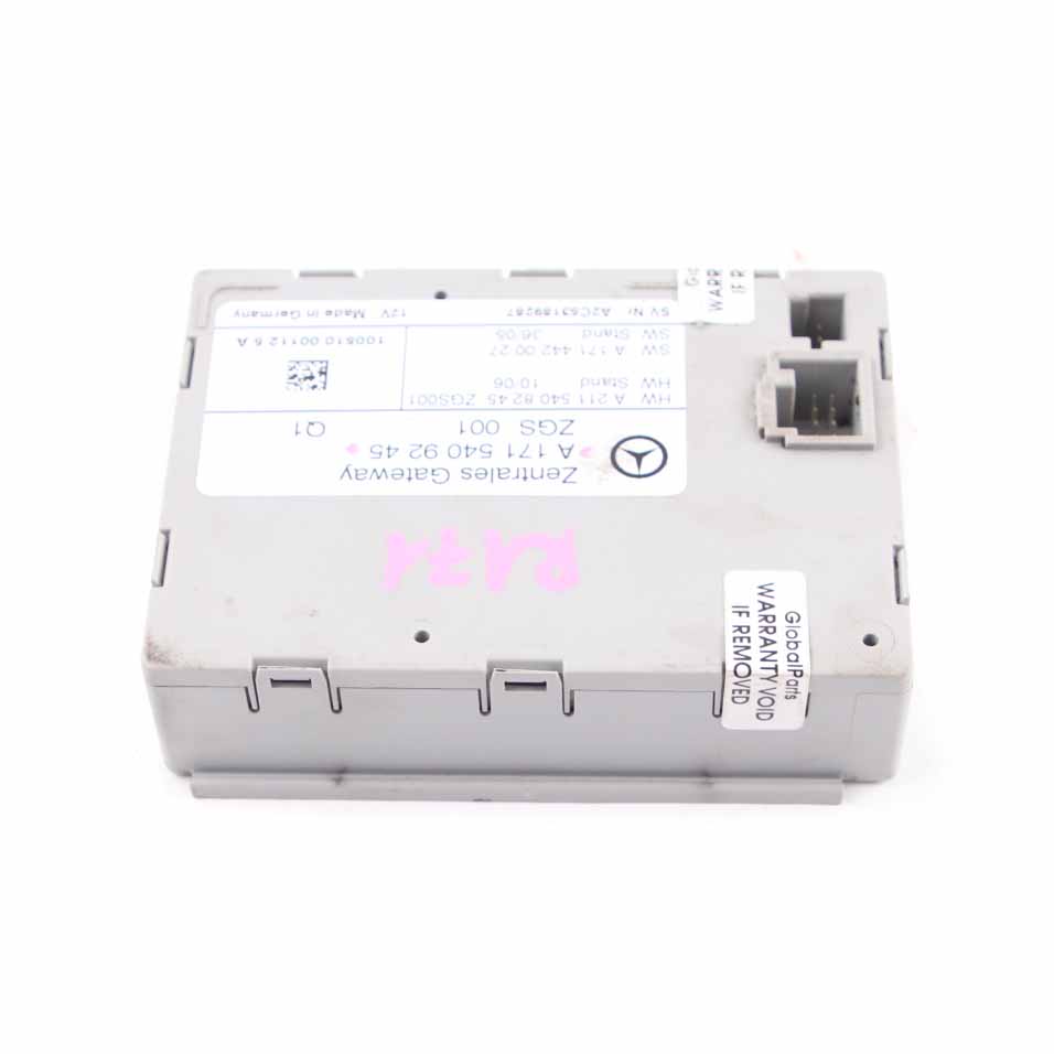 Mercedes SLK R171 Gateway Steuergerät Gateway Modul ECU A1715409245