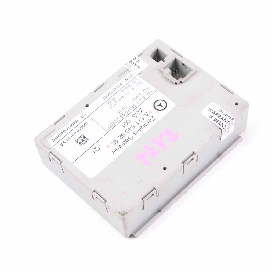 Mercedes SLK R171 Gateway Steuergerät Gateway Modul ECU A1715409245