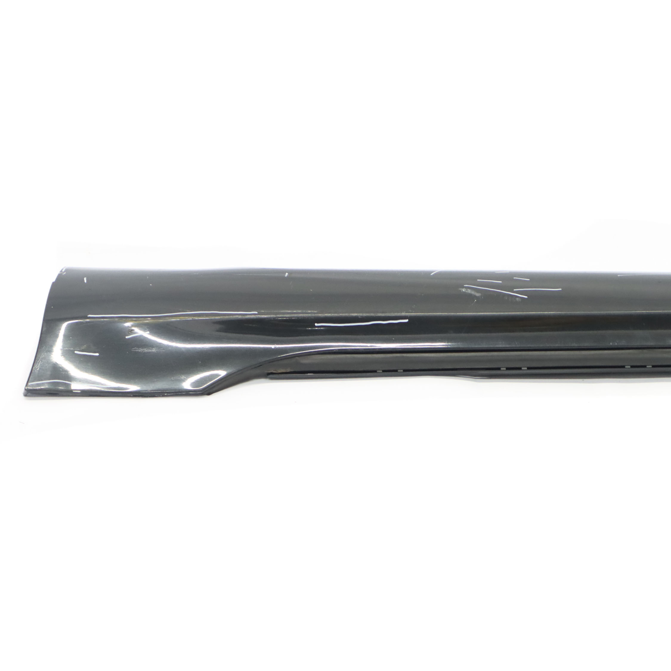 Mercedes R171 Door Sill Side Cover Skirt Left N/S Obsidian Black Metallic - 197