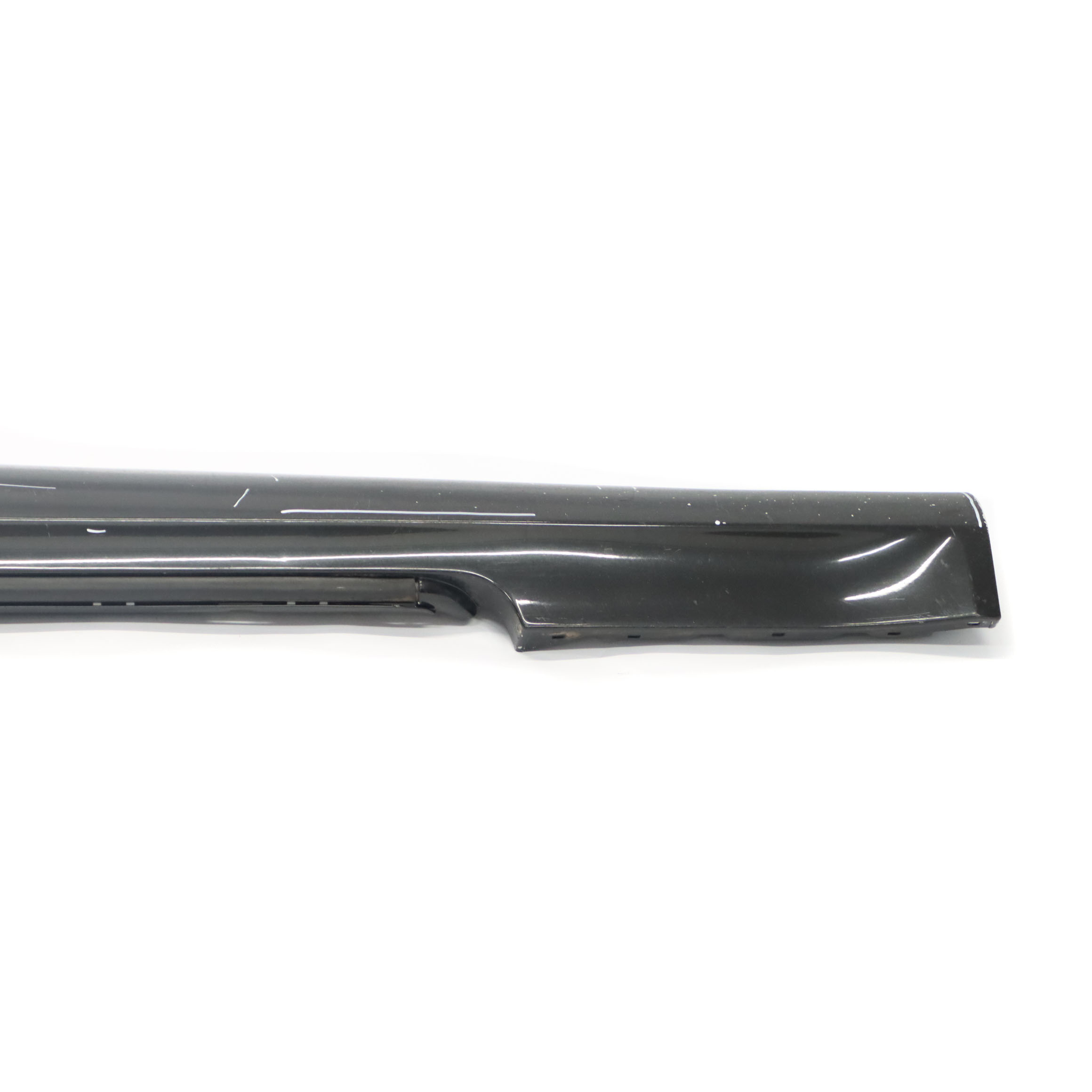 Mercedes R171 Door Sill Side Cover Skirt Left N/S Obsidian Black Metallic - 197