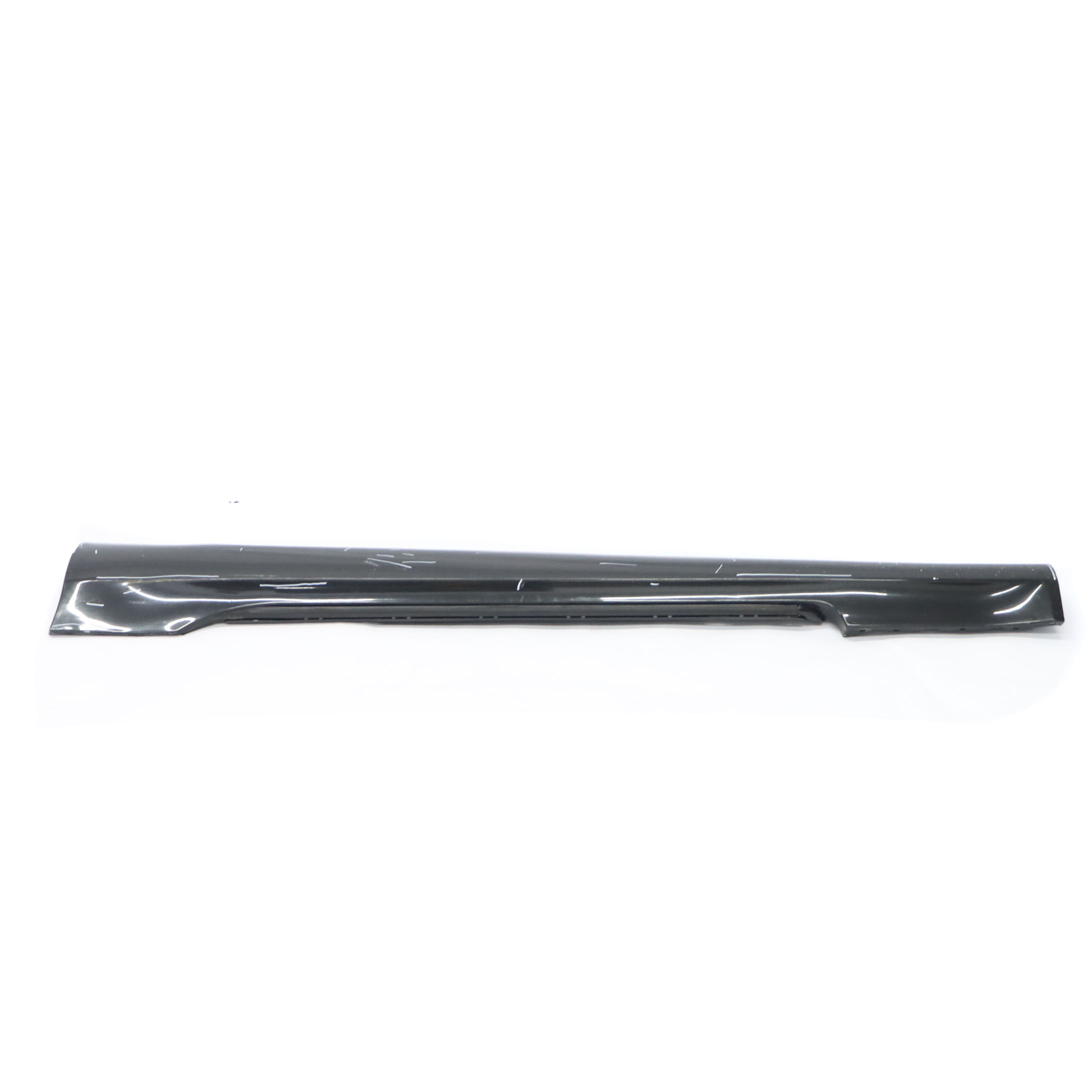 Mercedes R171 Door Sill Side Cover Skirt Left N/S Obsidian Black Metallic - 197