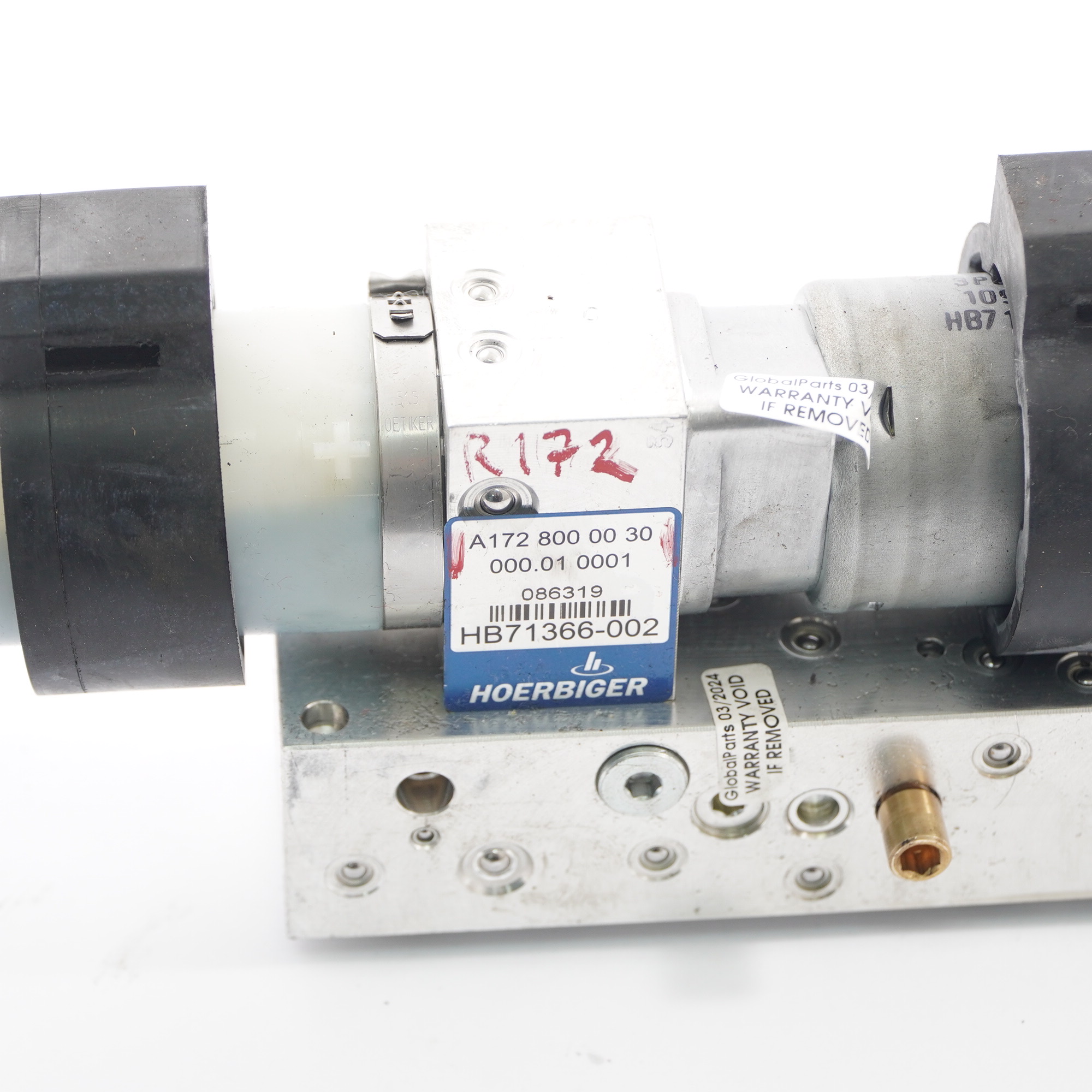 Mercedes SLK R172 Cabrio Hydraulik einheit Dach motor Pumpe oben A1728000030