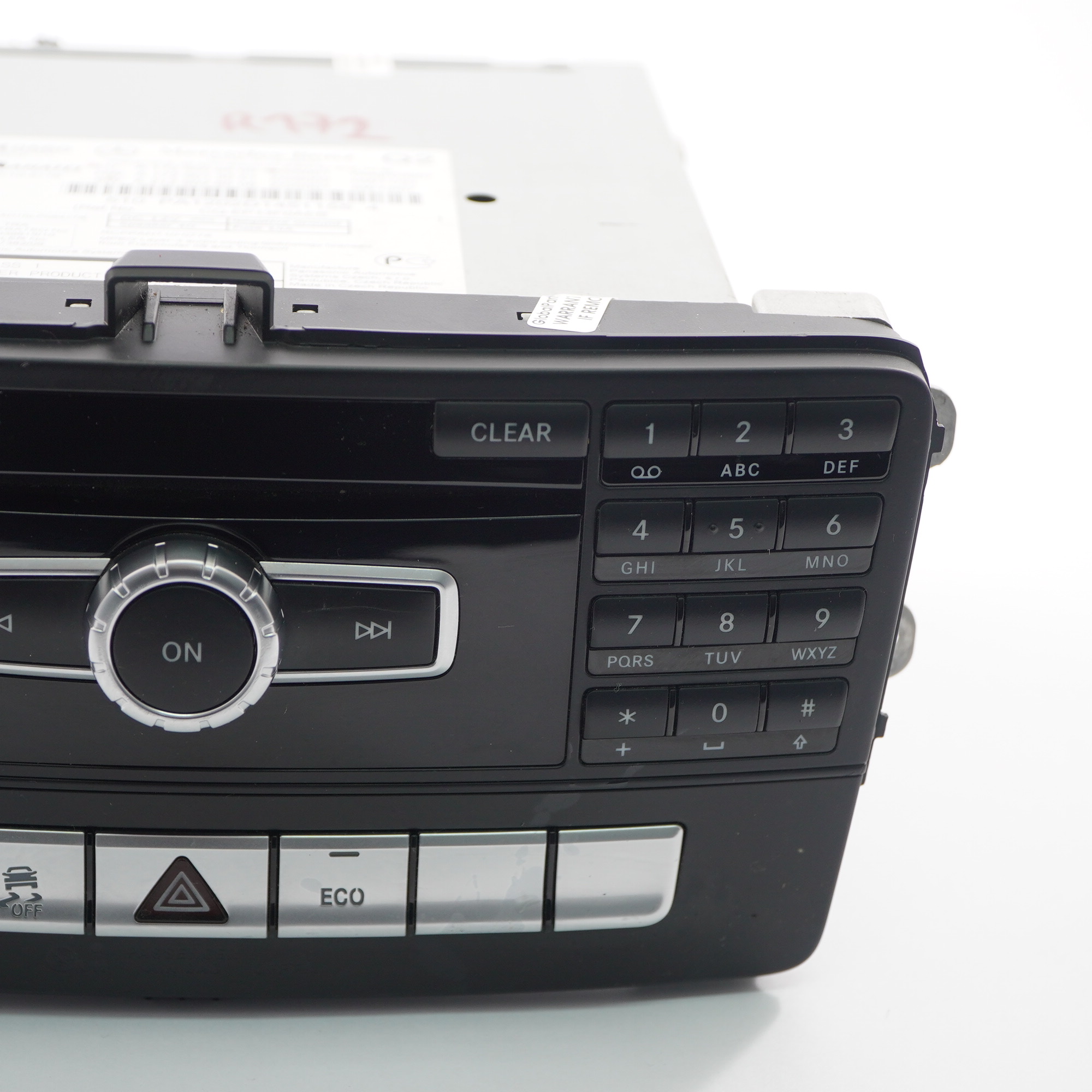 Mercedes SLK R172 Radio CD Spieler Navi Comand Hauptgerät A1729006609