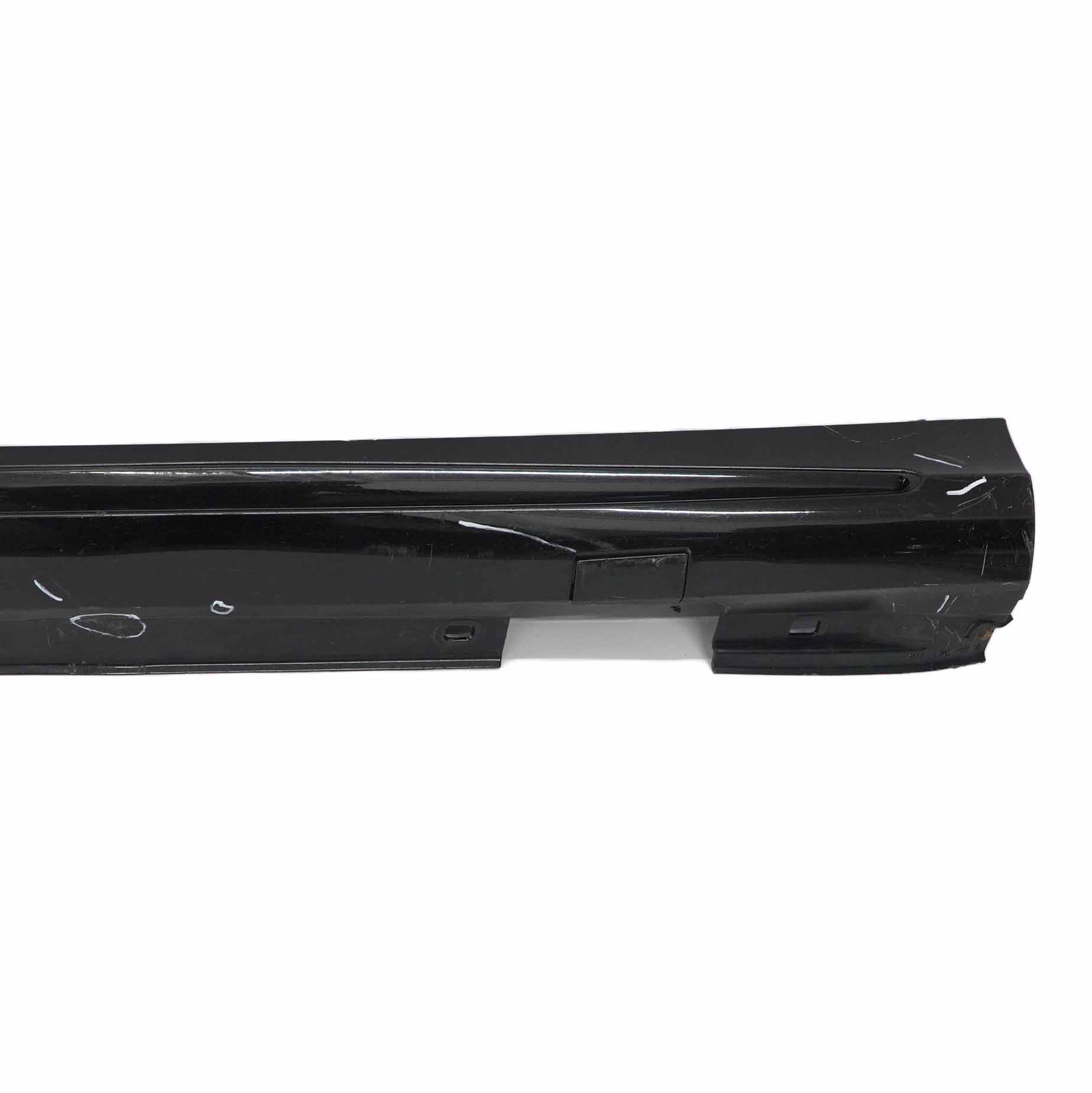 Mercedes W176 Side Skirt AMG Left N/S Door Sill Cover W246 Cosmic Black - 191