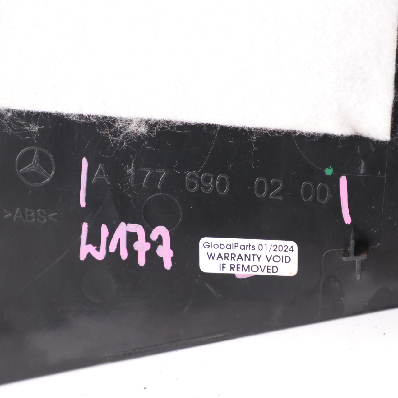 Mercedes W177 Trim B Pillar Panel Column B Cover Top Left A1776900200