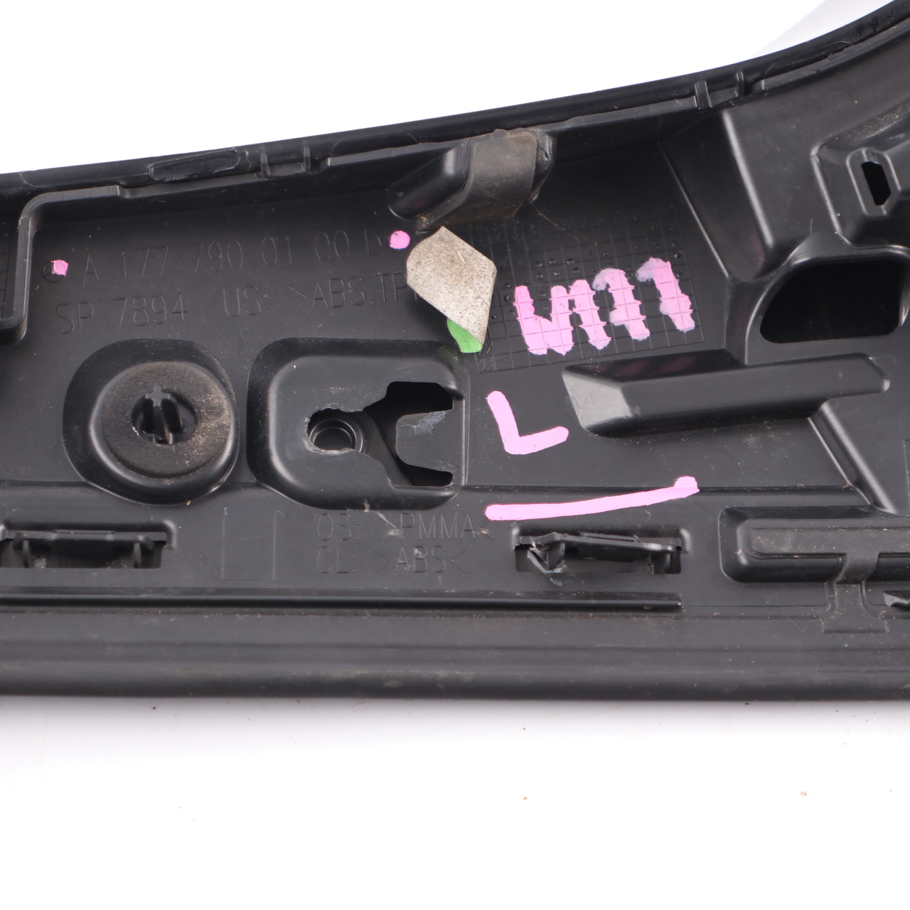 Mercedes W177 Kofferraum Hinten Links Verkleidungsplatte Abdeckung A1777900100