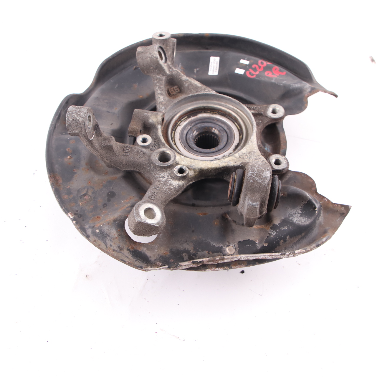 Mercedes W203 Schwenklager Radnabe Radträger Flange Hinten Rechts