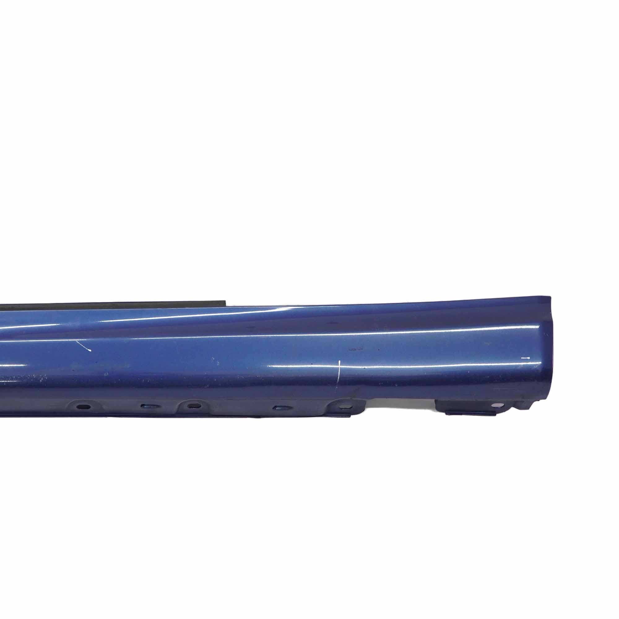 Mercedes CLC CL203 Sill Side Cover Skirt Left N/S Jaspisblau Blue Metallic - 345