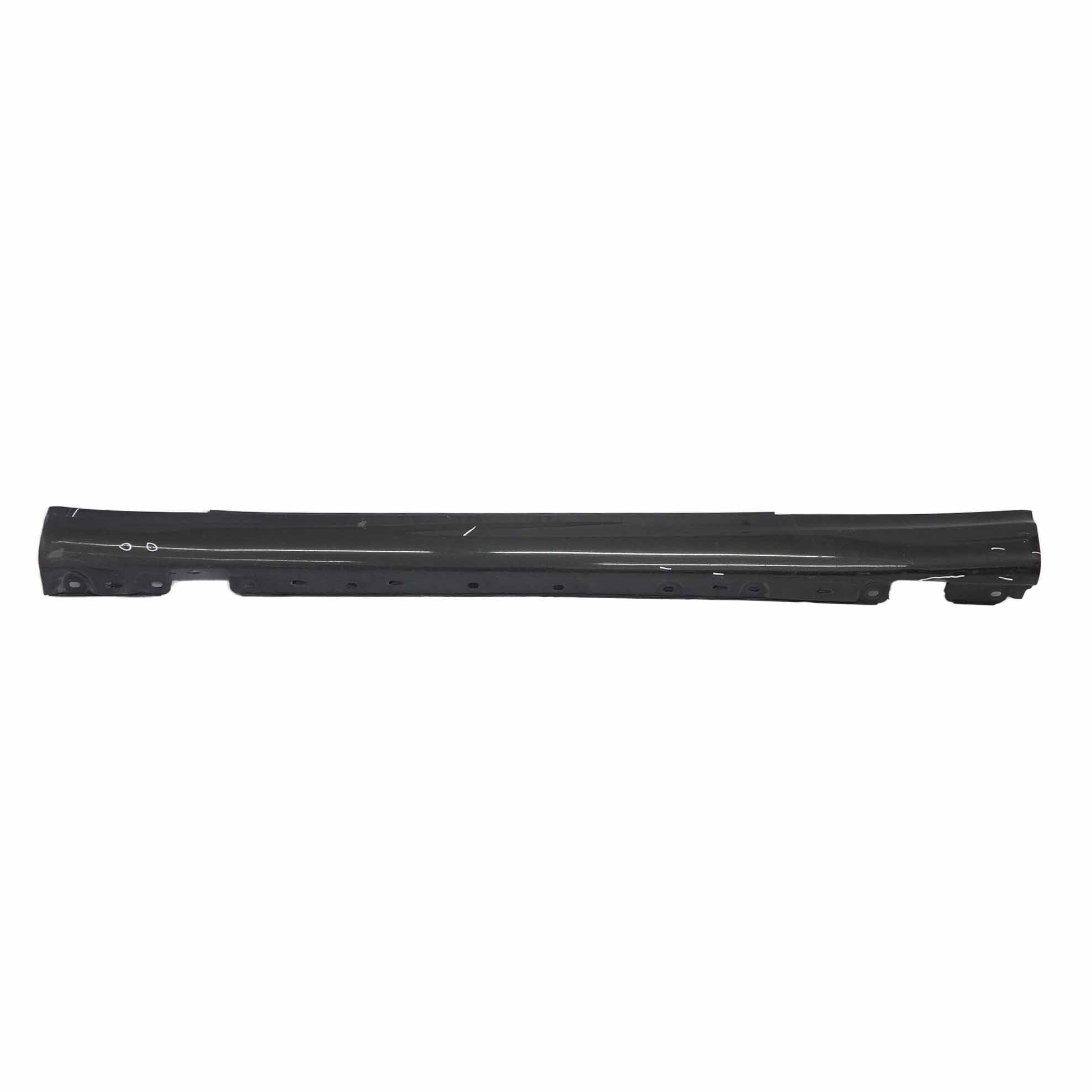 Mercedes CL203 Side Skirt Cover Sill Trim Panel Left N/S Obsidian Black - 197