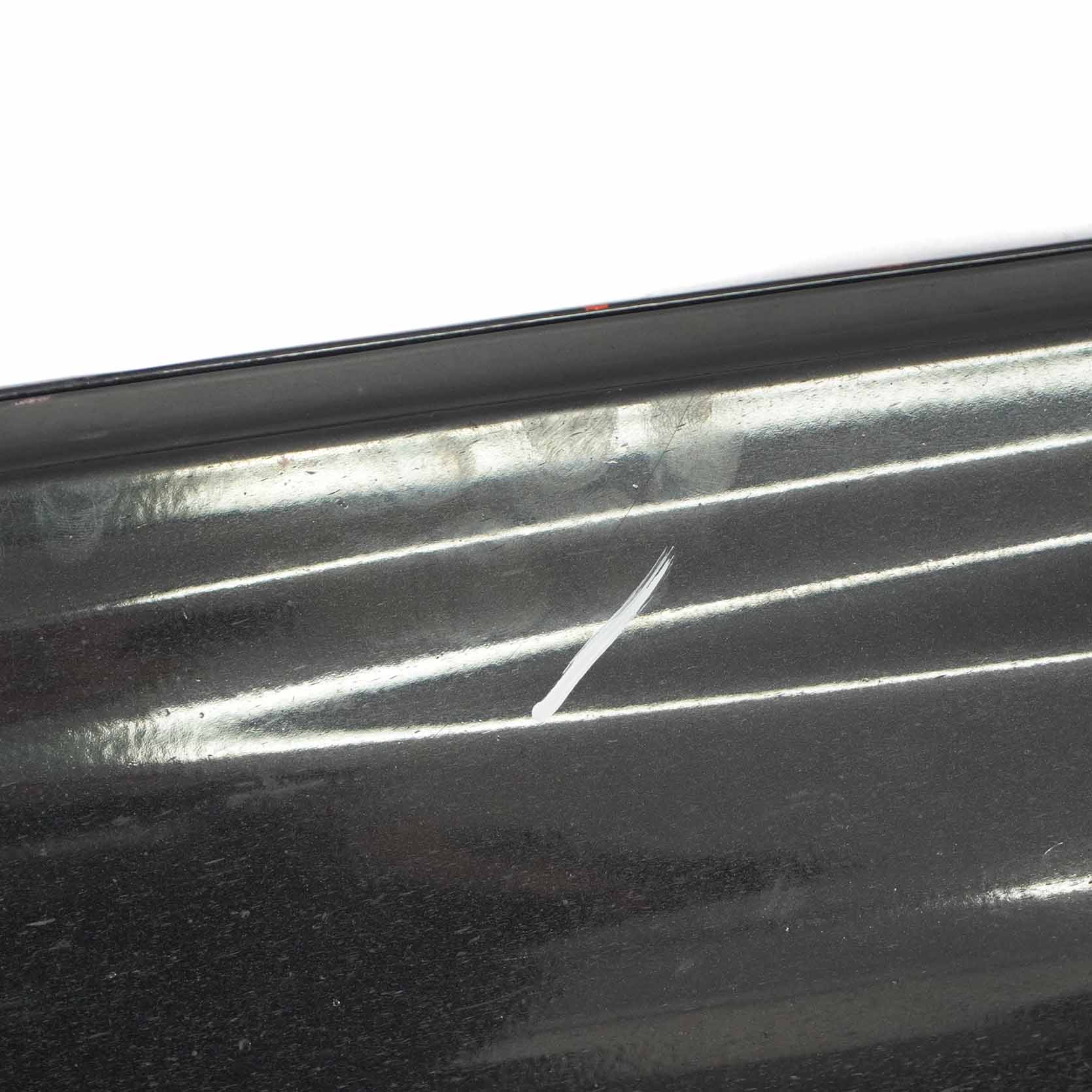 Mercedes CL203 Side Skirt Cover Sill Trim Panel Left N/S Obsidian Black - 197