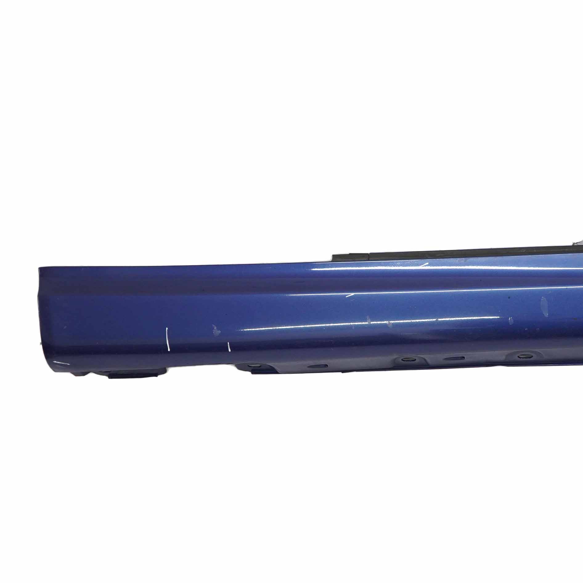 Mercedes CL203 Side Skirt Cover Sill Trim Panel Right O/S Jaspis Blue - 345