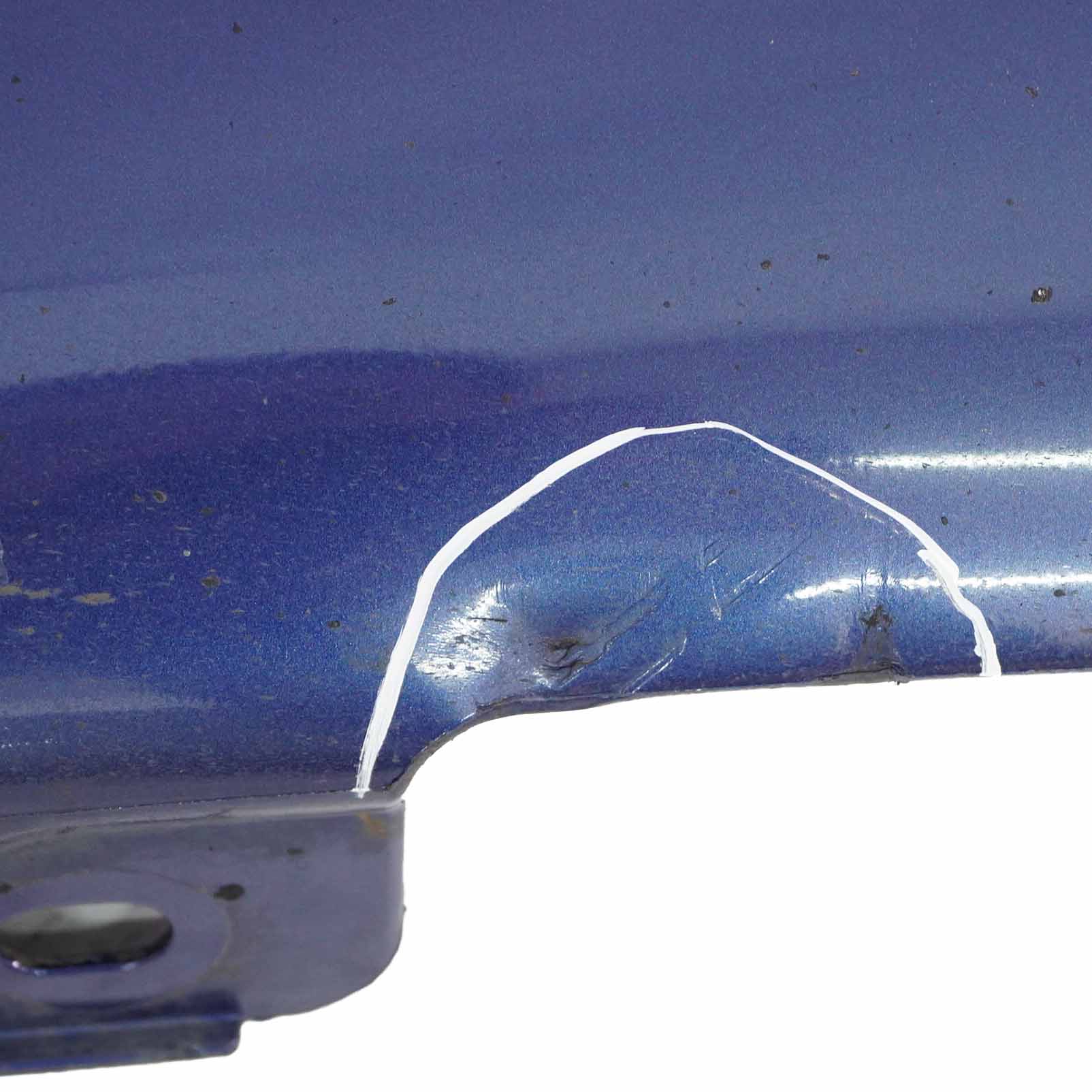 Mercedes CL203 Side Skirt Cover Sill Trim Panel Right O/S Jaspis Blue - 345