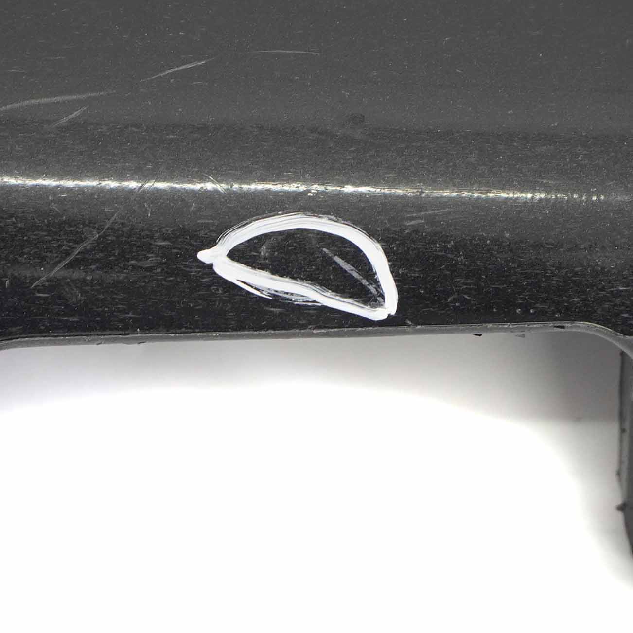 Mercedes CLC CL203 Door Sill Side Cover Skirt Right O/S Obsidian Black - 197