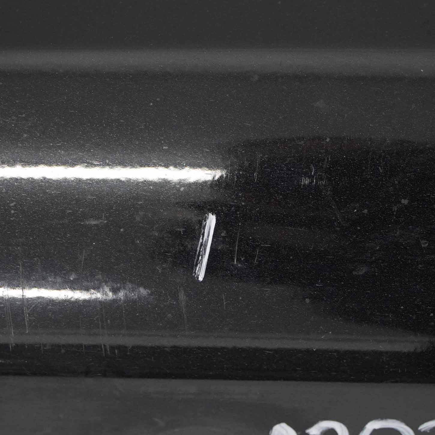 Mercedes W203 Door Sill Side Cover Skirt Right O/S Obsidian Black Metallic - 197